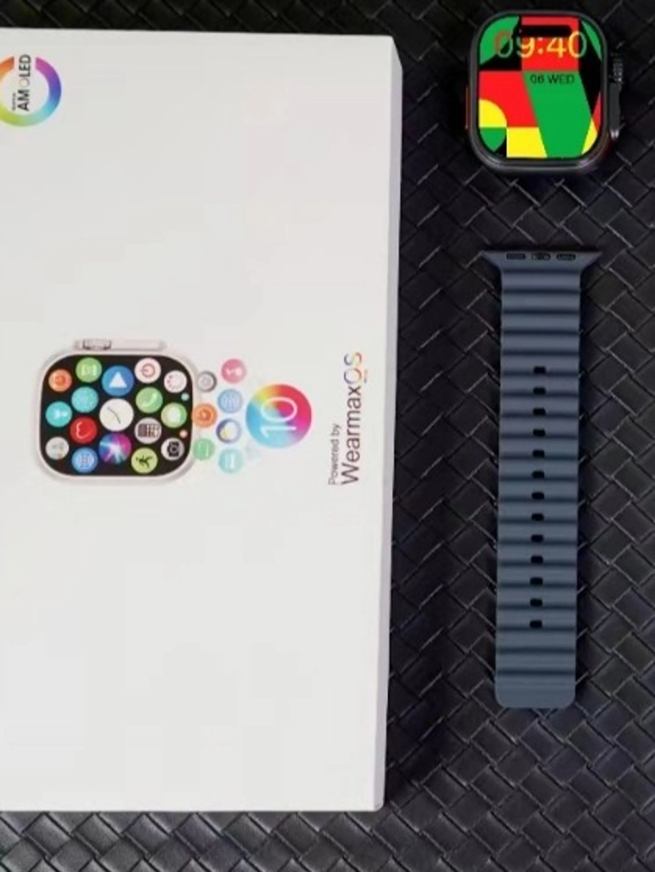 Relógio smartwatch w69ultra plus Amoled