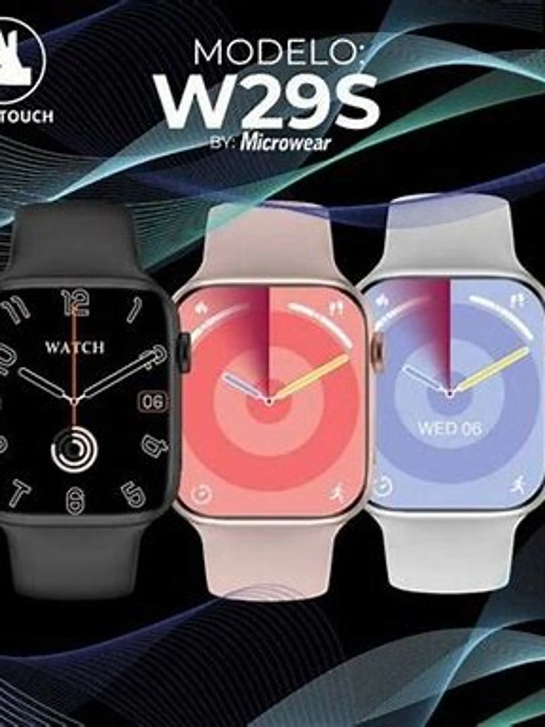 Relógio smartwatch w29s 46mm