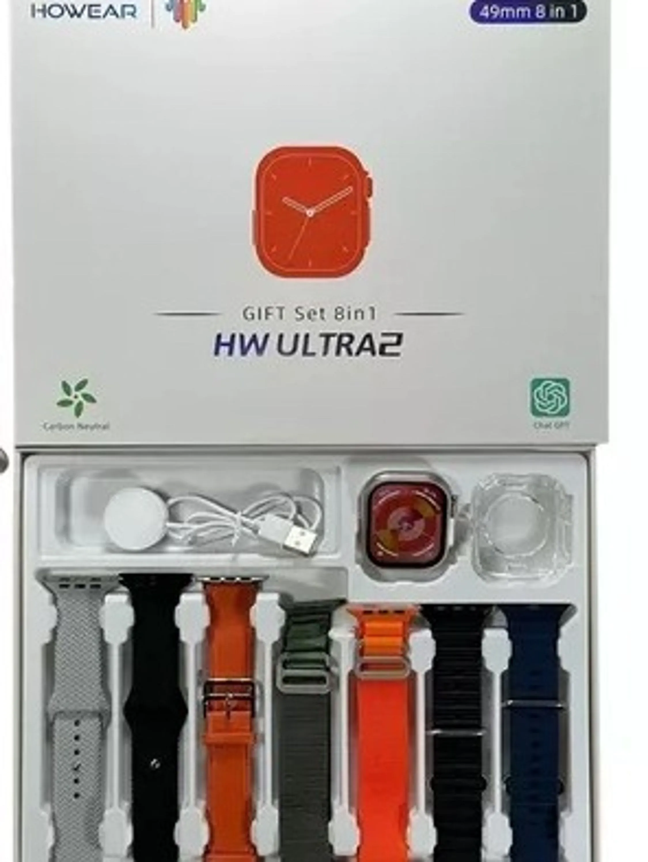 Relógio smartwatch hwultra2 49mm