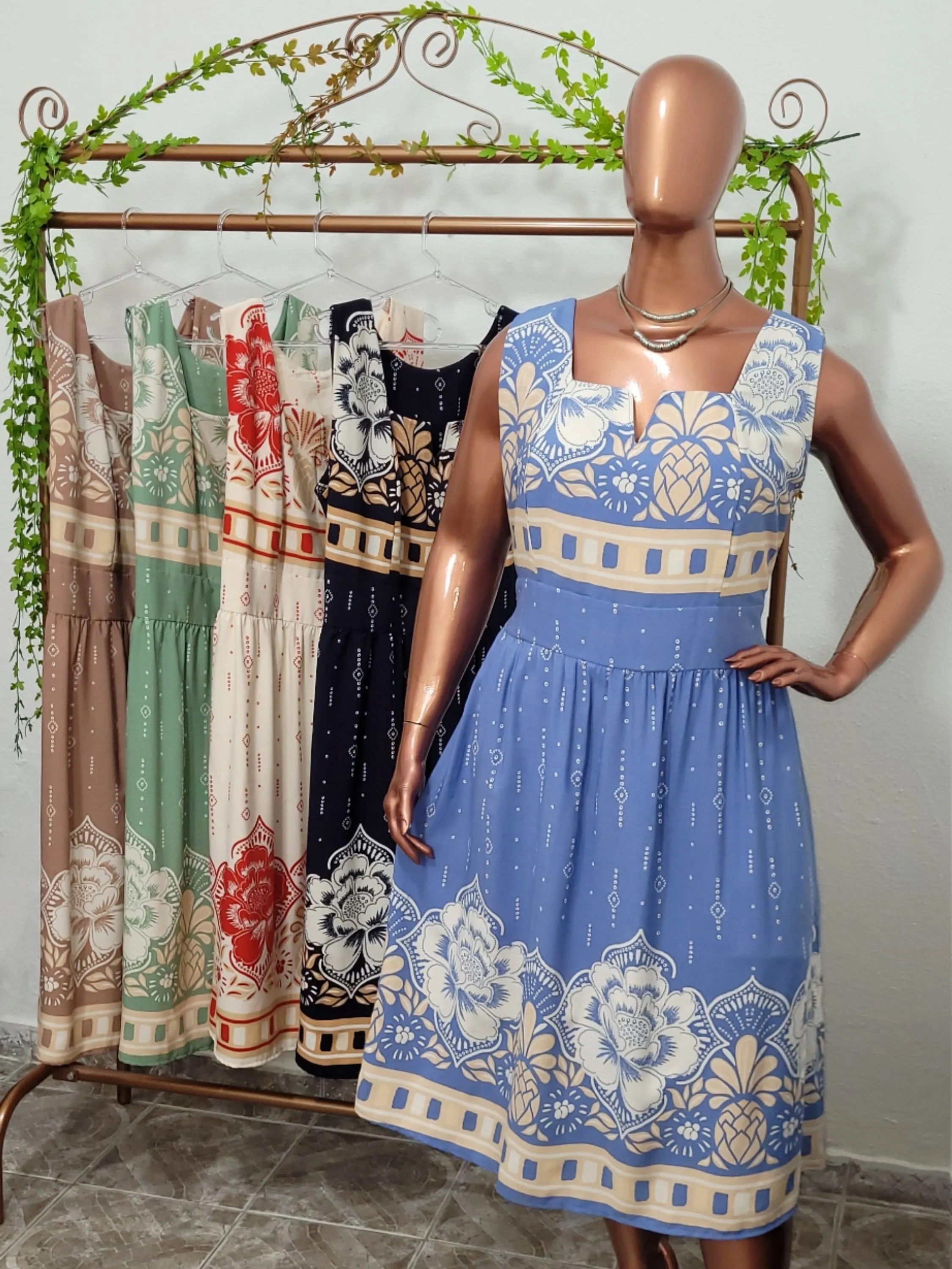 Vestido Decote V