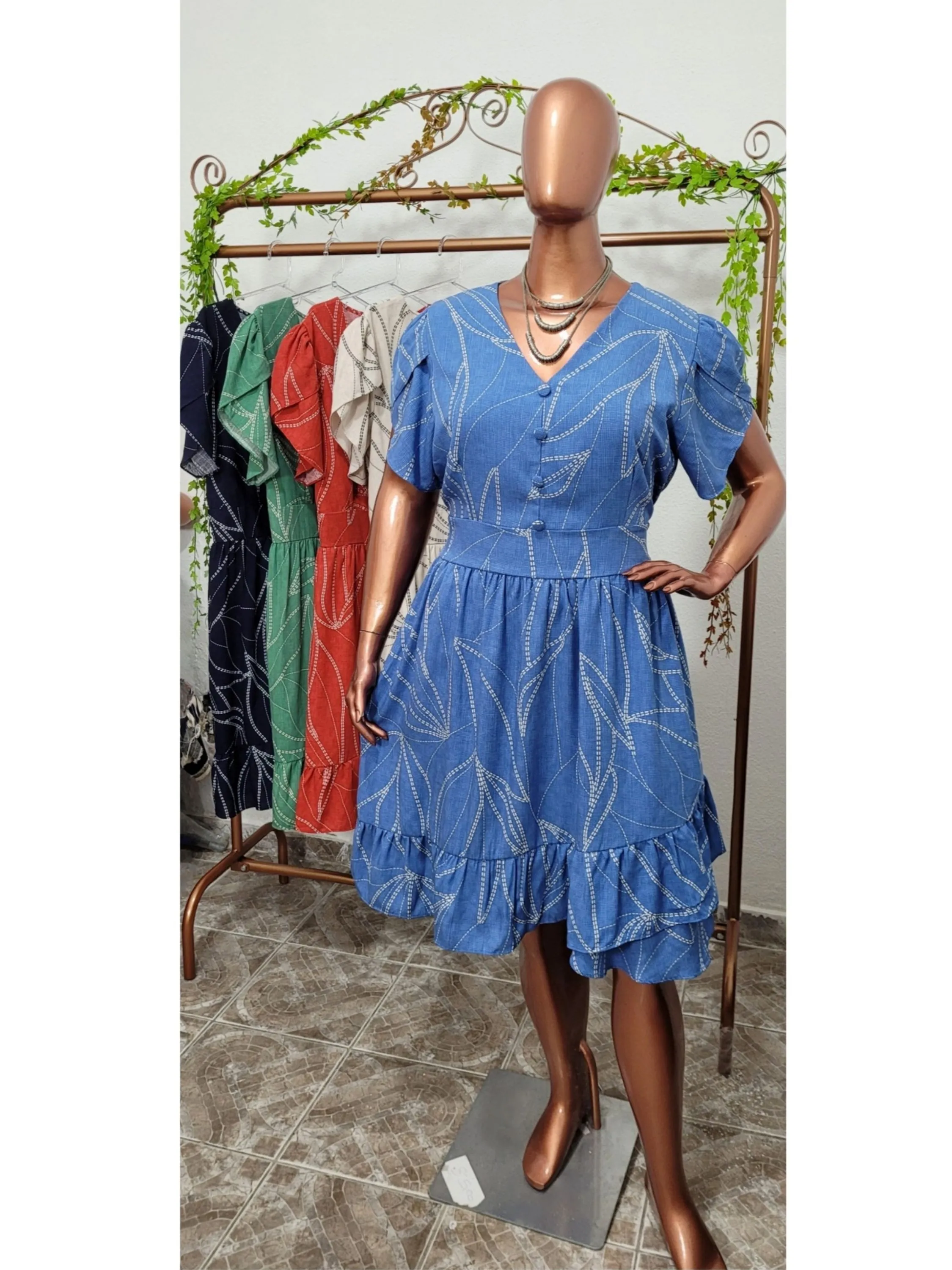 Vestido Barra Cruzado