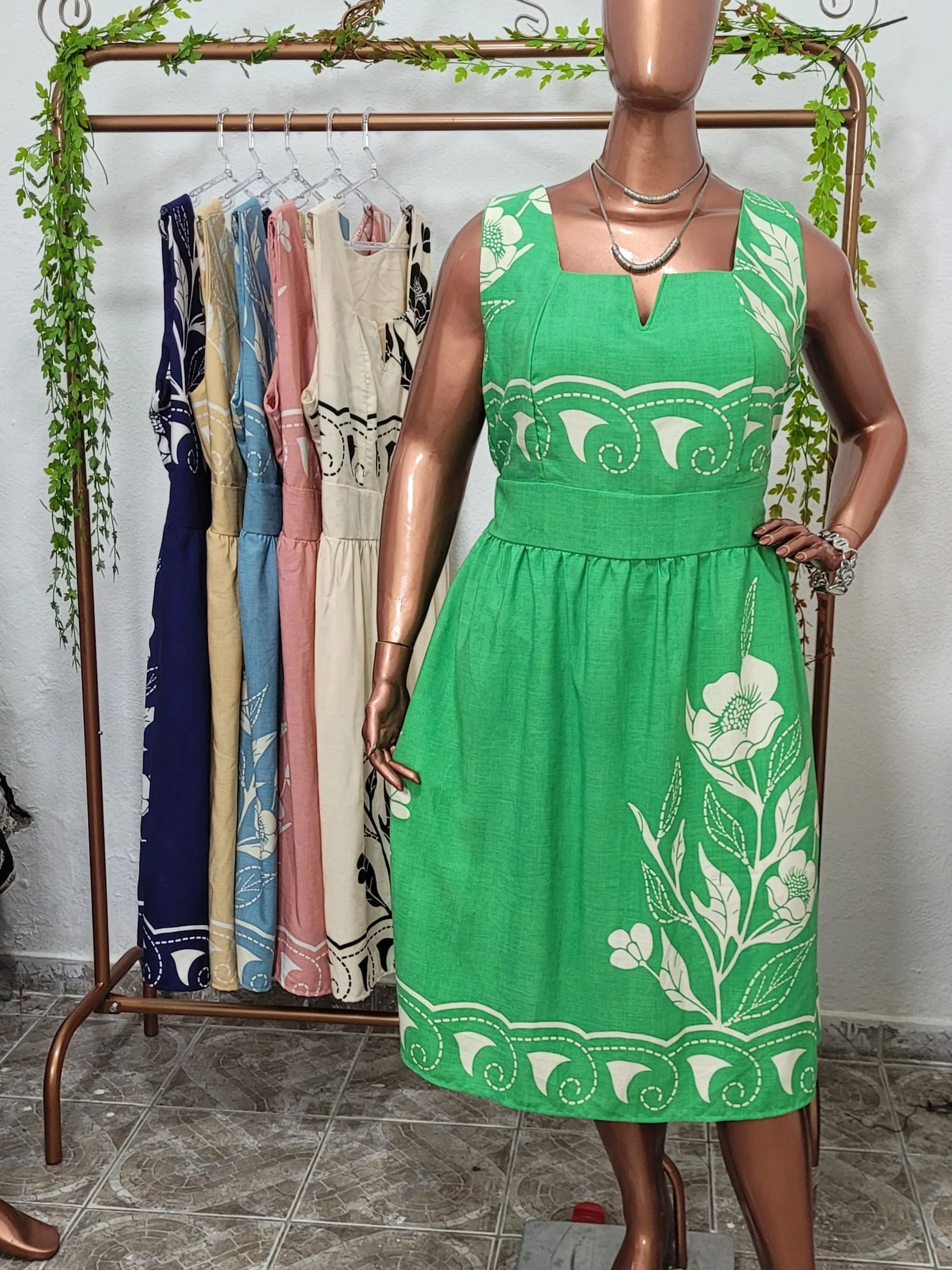 Vestido Decote V