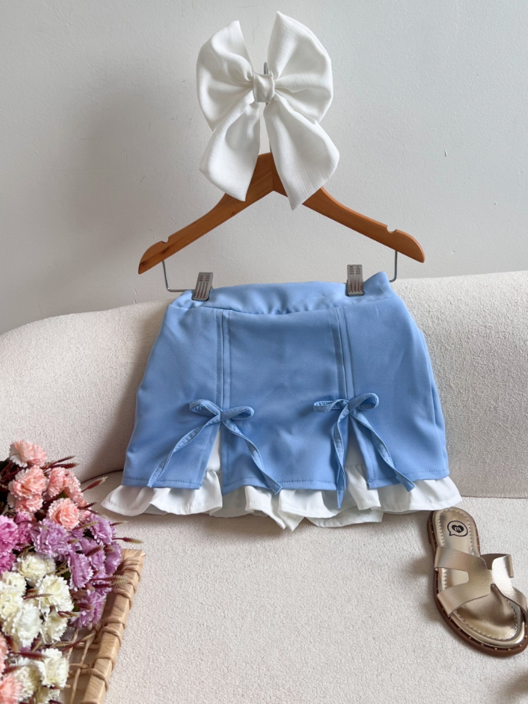 Shorts Saia Coquette Infantil