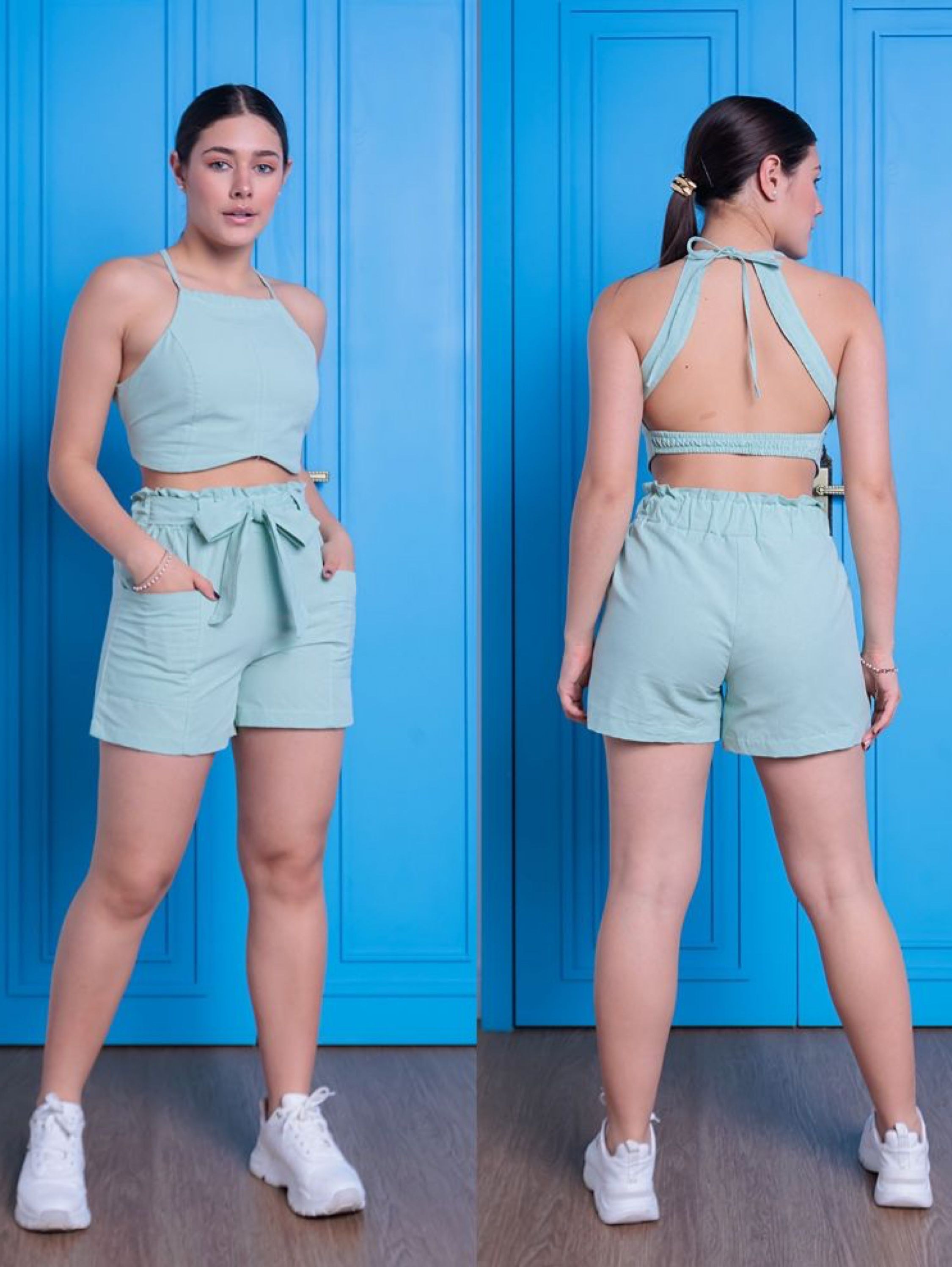 Conjunto Cropped Regata Juvenil