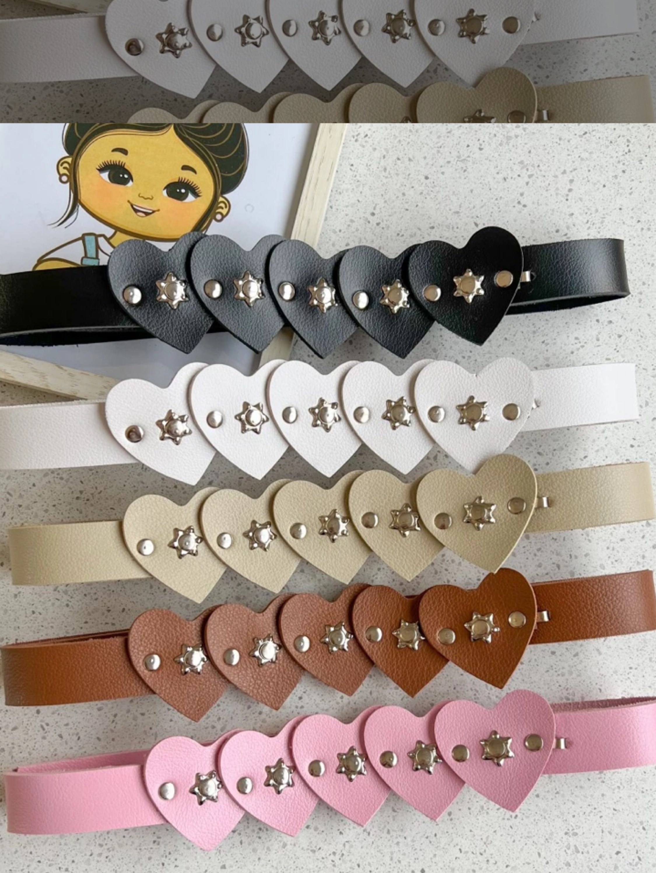 Cinto Coração Country