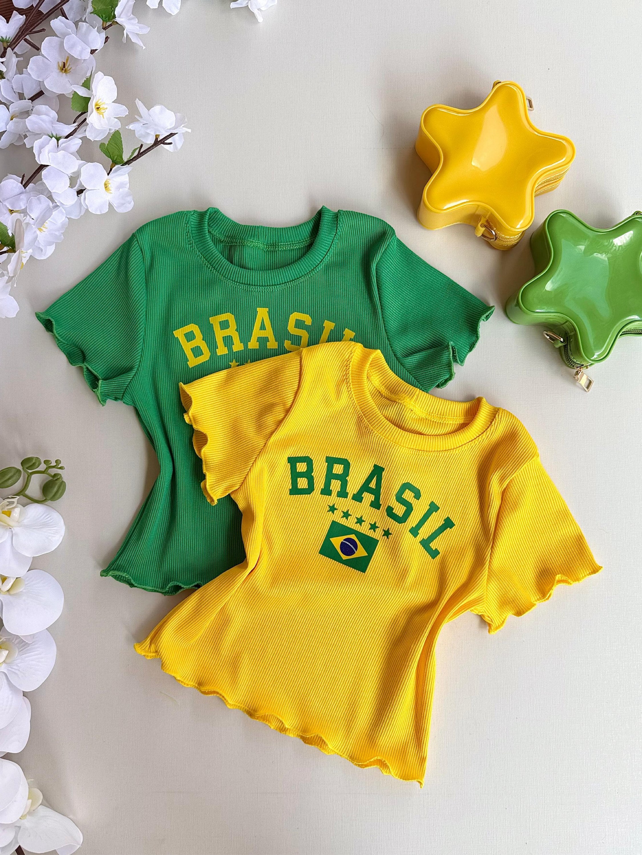T-shirt Ribana Brasil Infantil