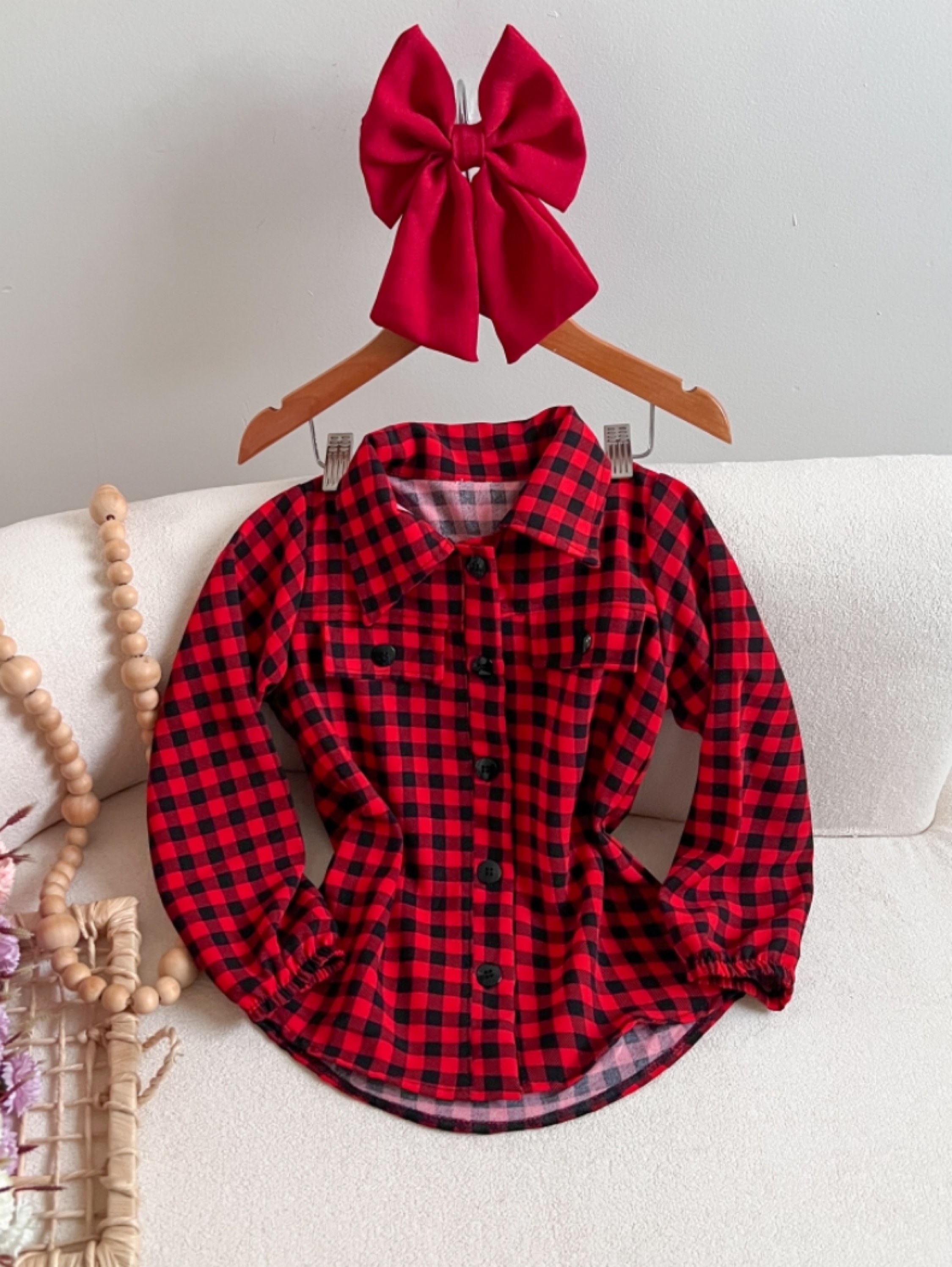Camisa Xadrez Arraial Infantil