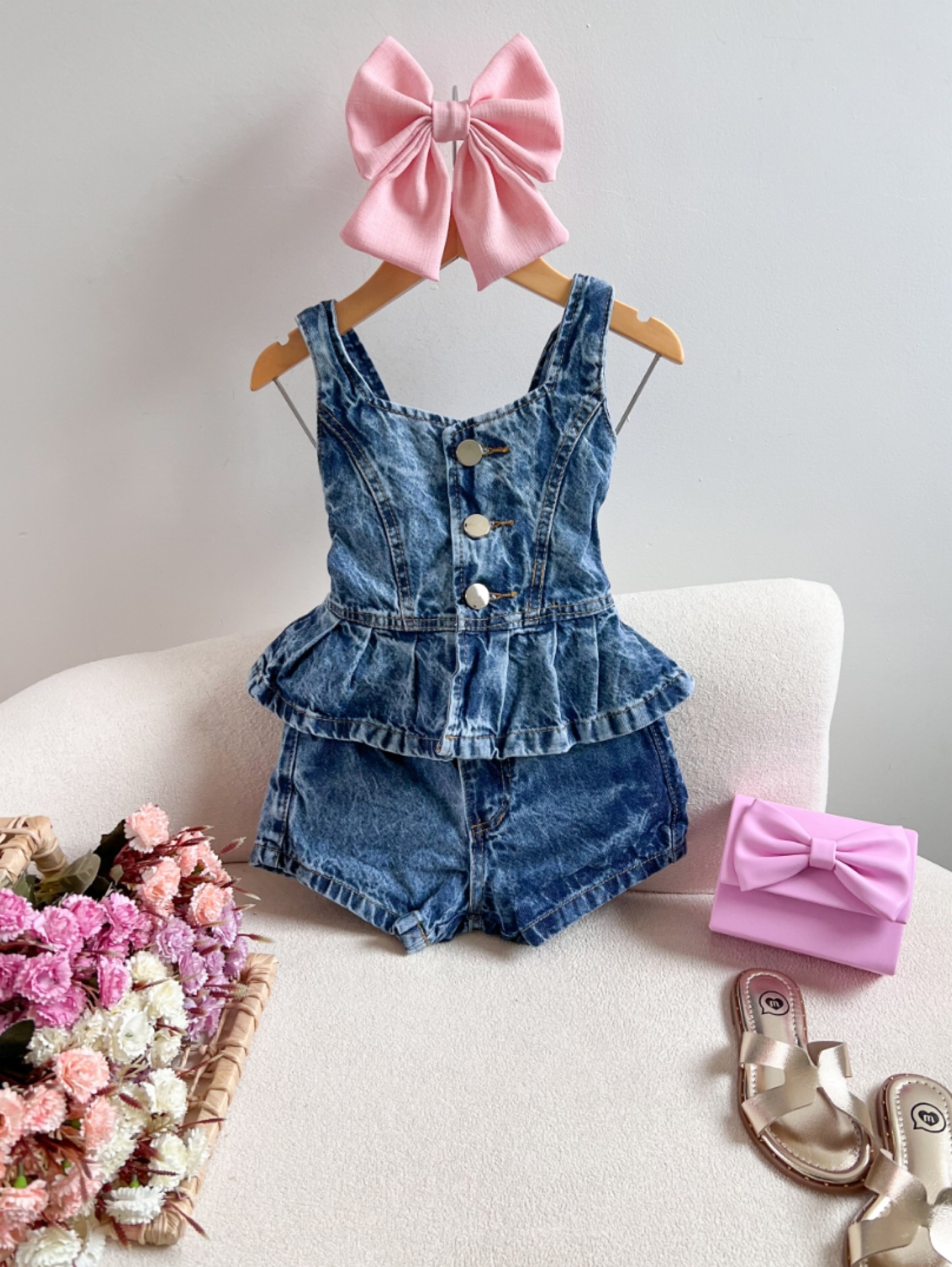Conjunto Jeans Infantil