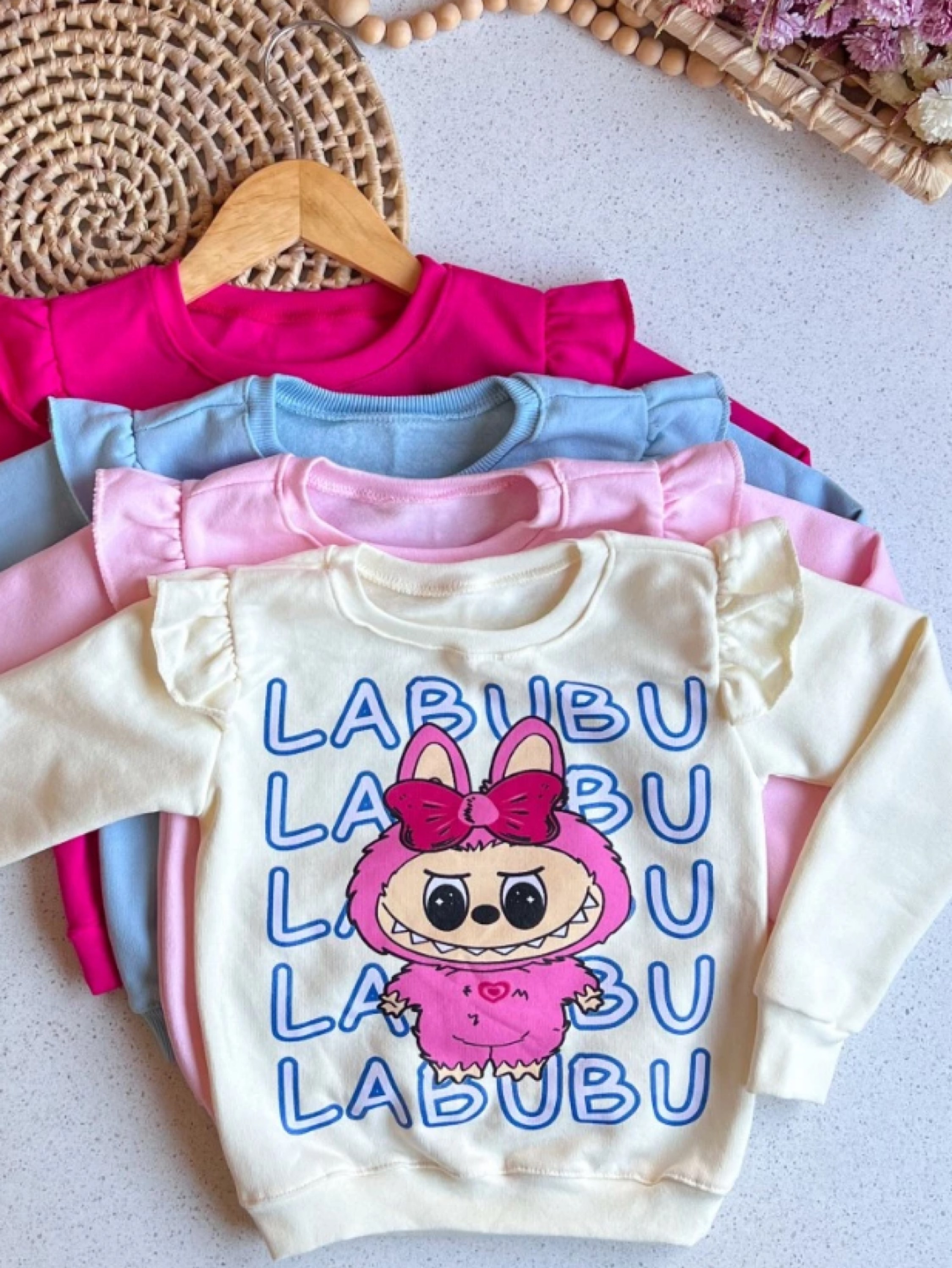 Blusa Moletom Labubu Infantil
