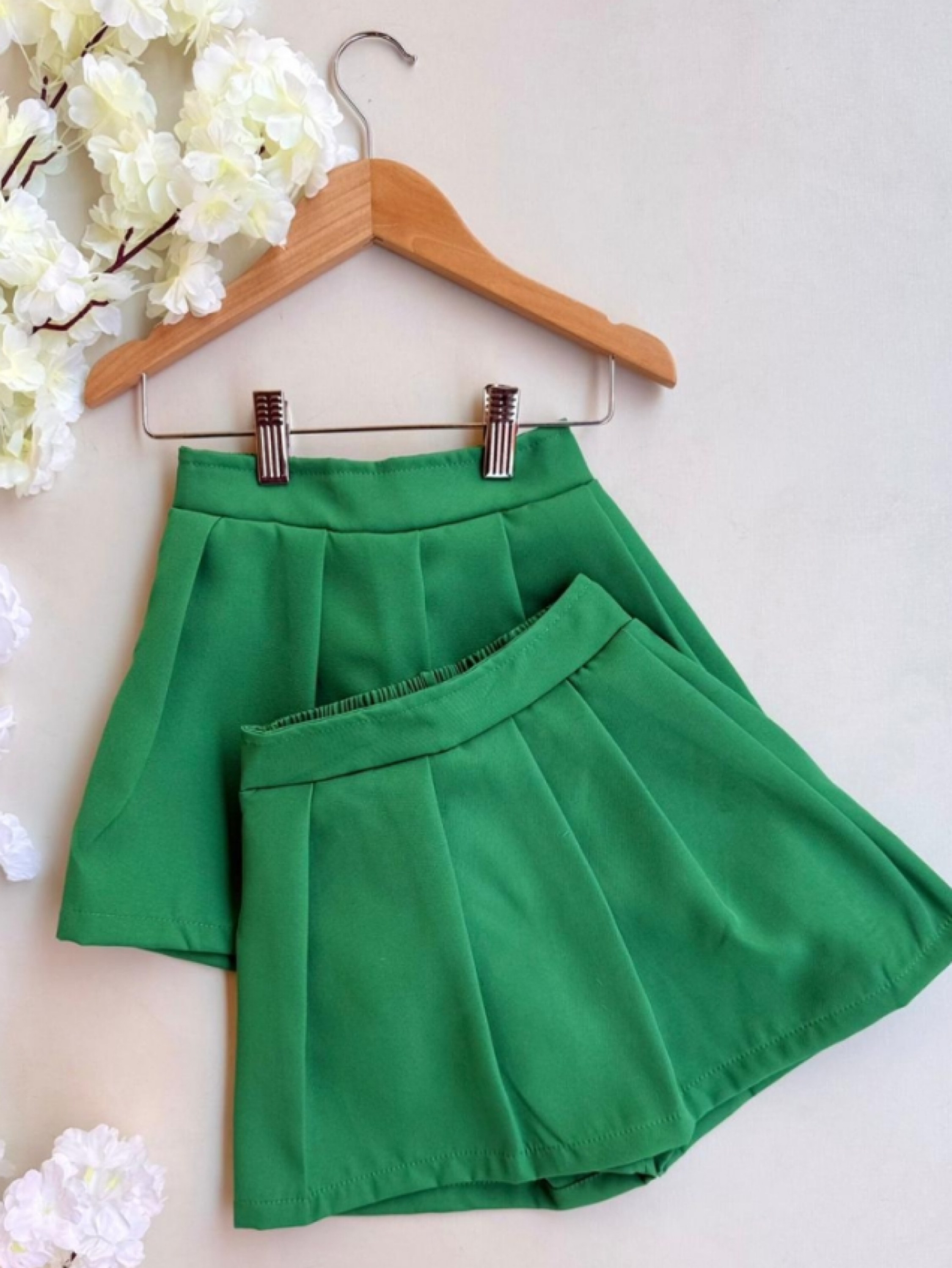 Shorts Saia Alfaiataria Infantil