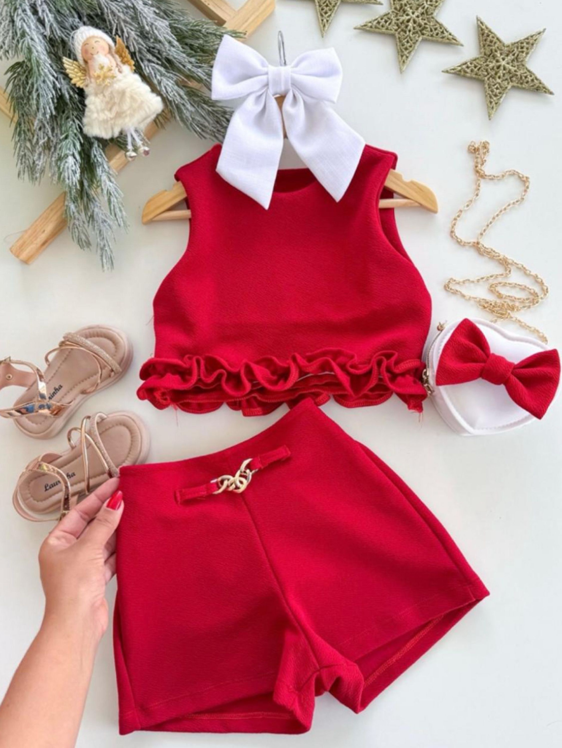 Conjunto pérola Infantil