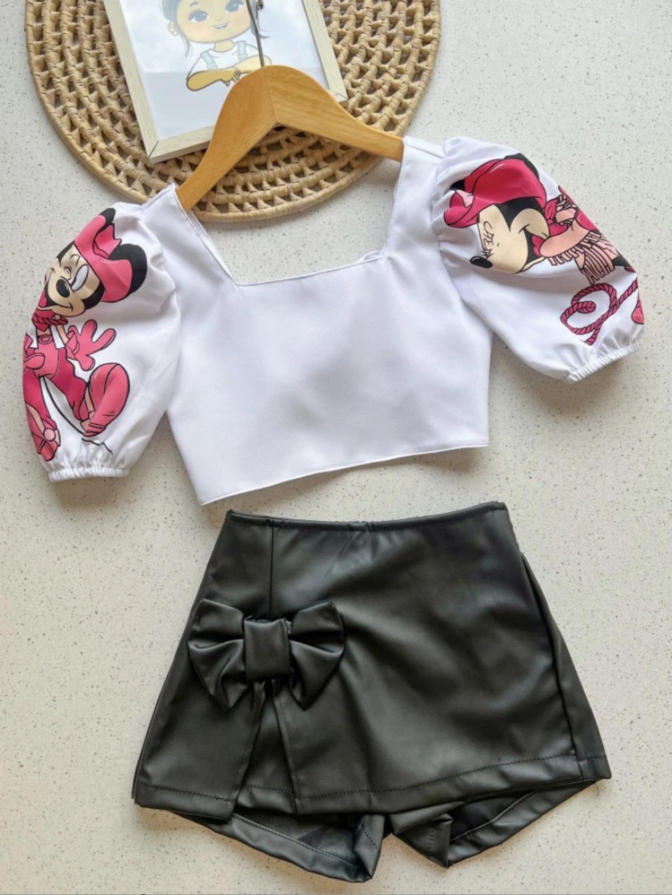 Conjunto Minnie Infantil