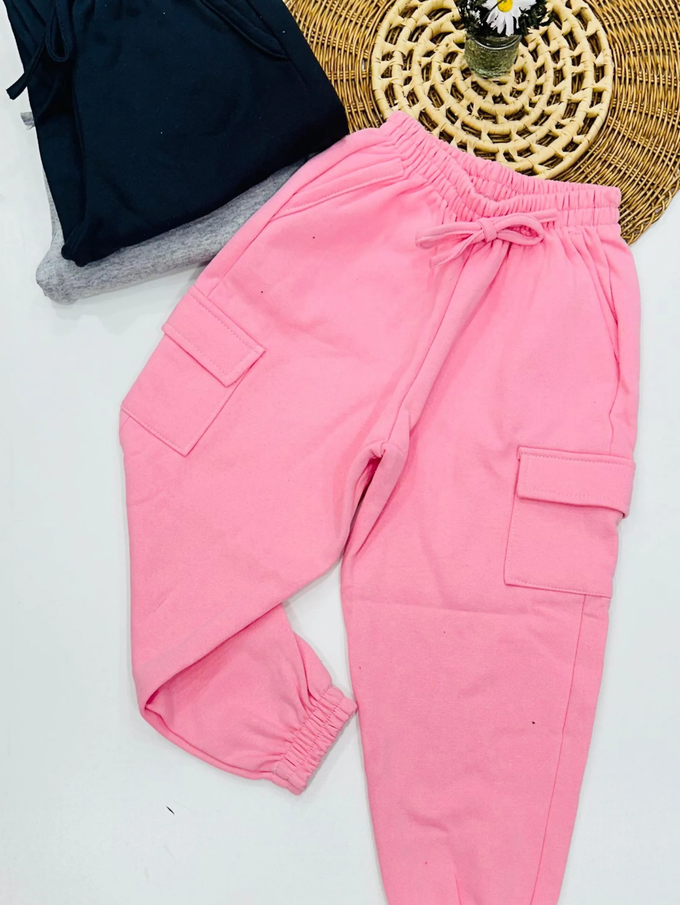 Calça jogger moletom infantil