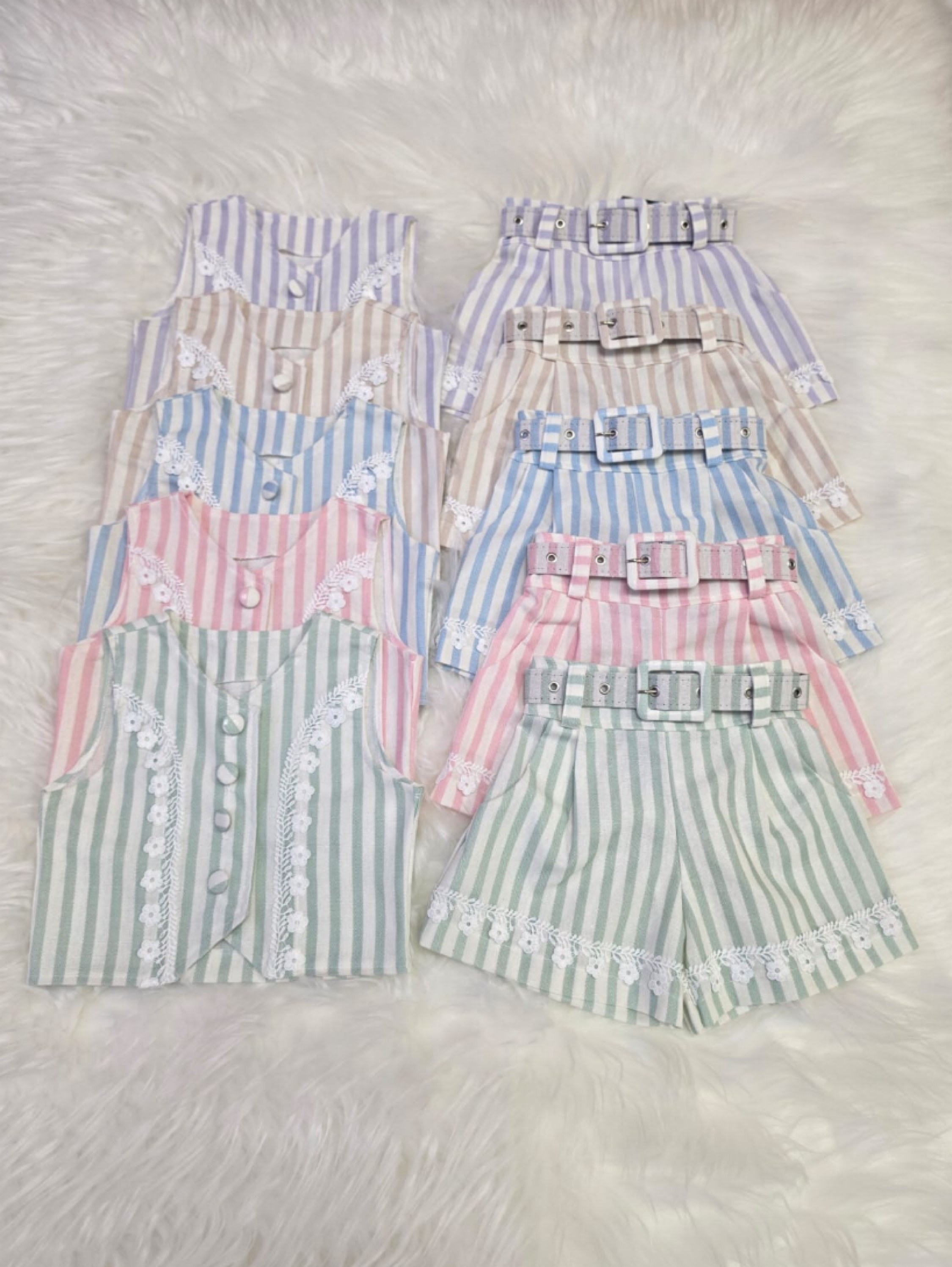 Conjunto Listrado Infantil