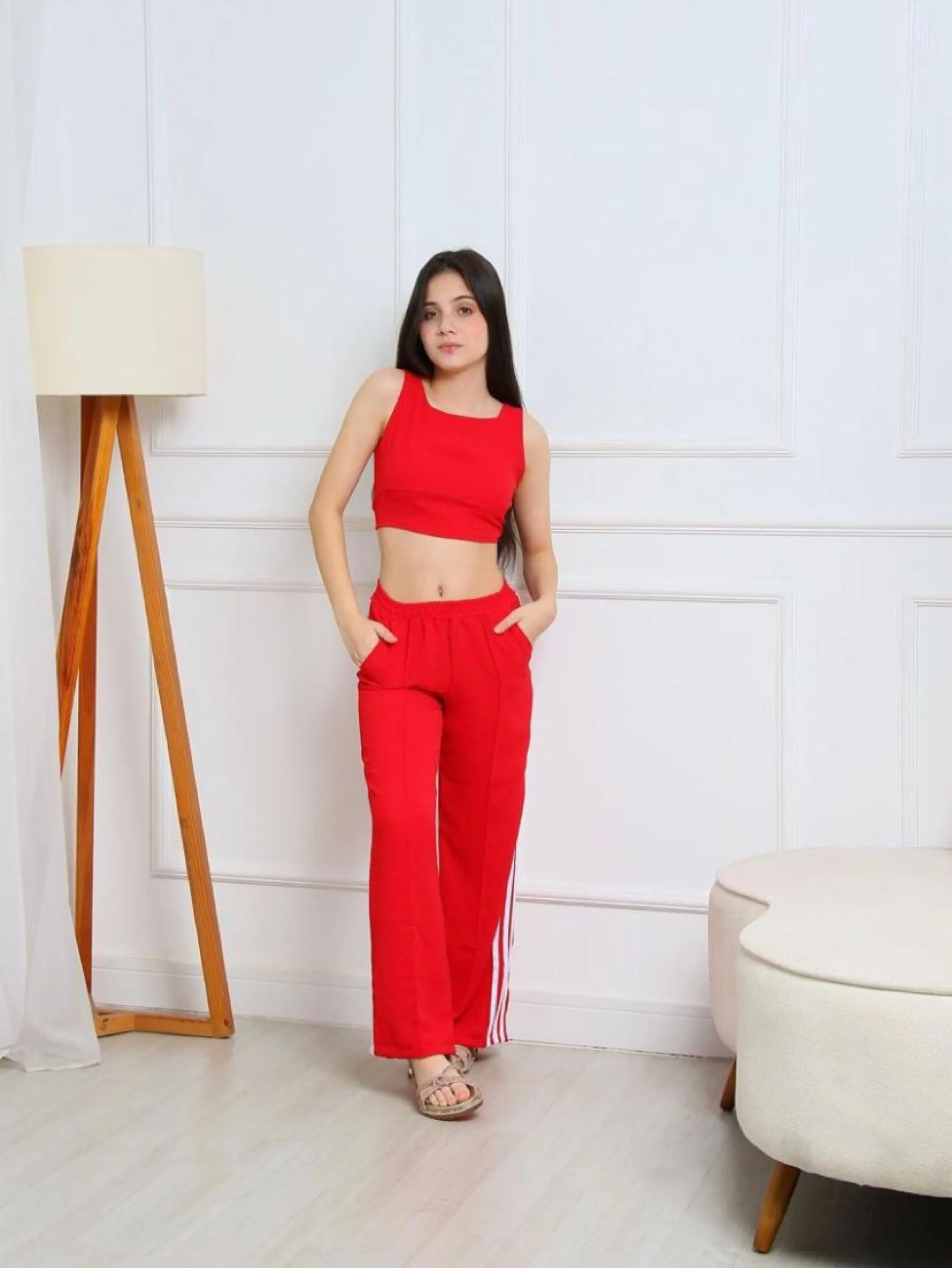 Conjunto três listras Juvenil