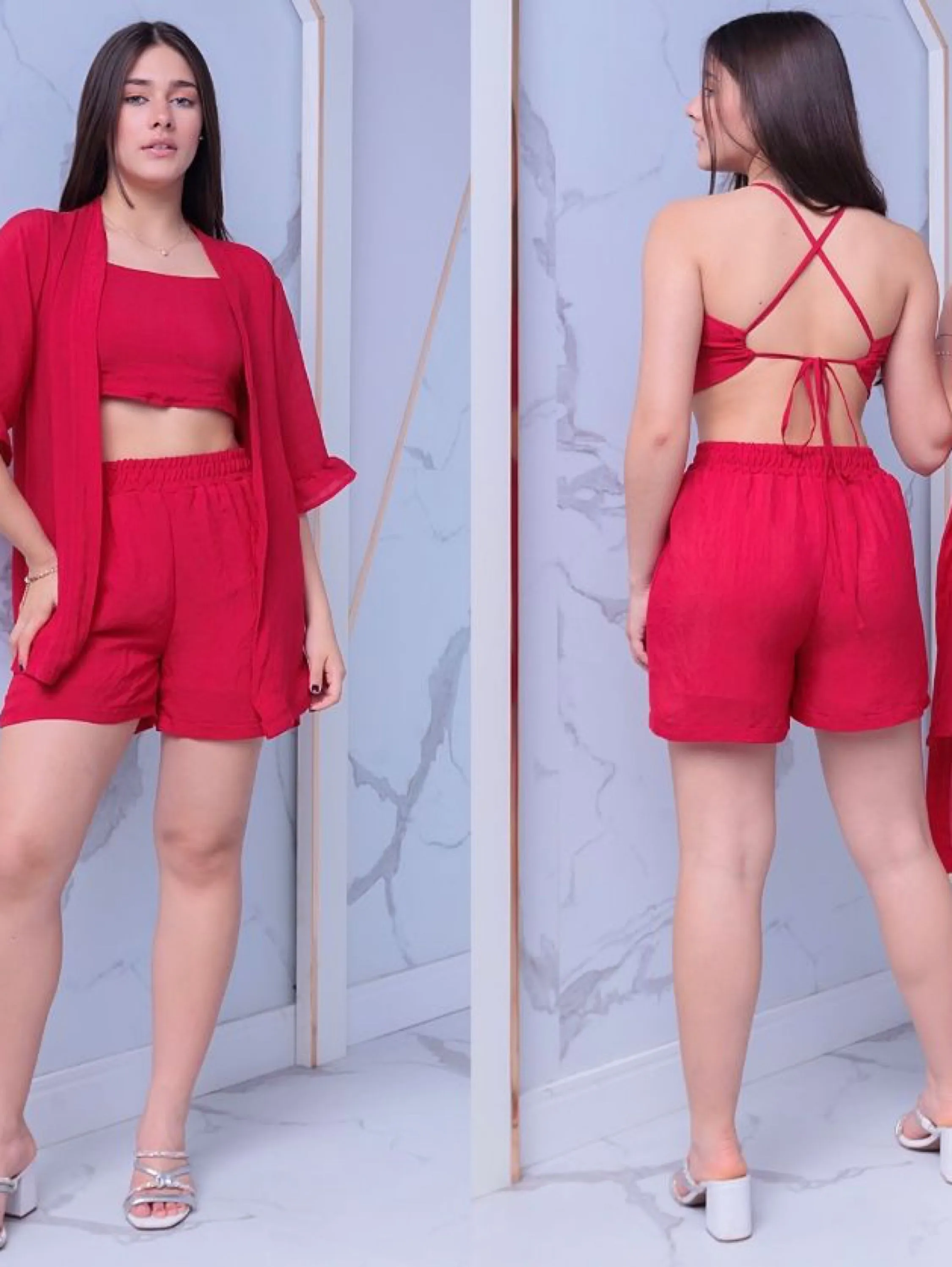 Trijunto Kimono Liso Juvenil