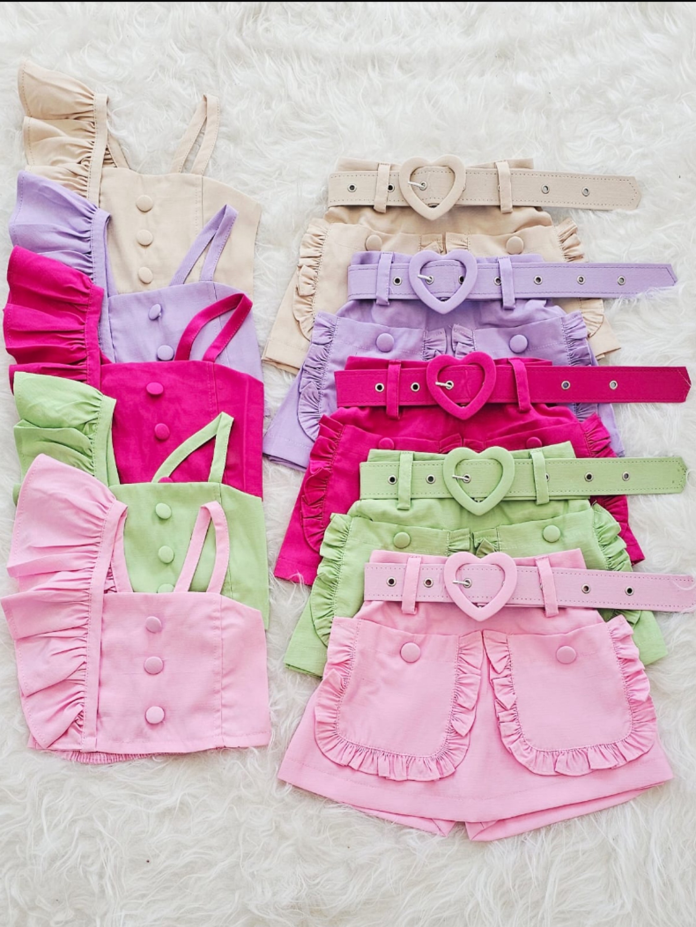 Conjunto Franzido Infantil