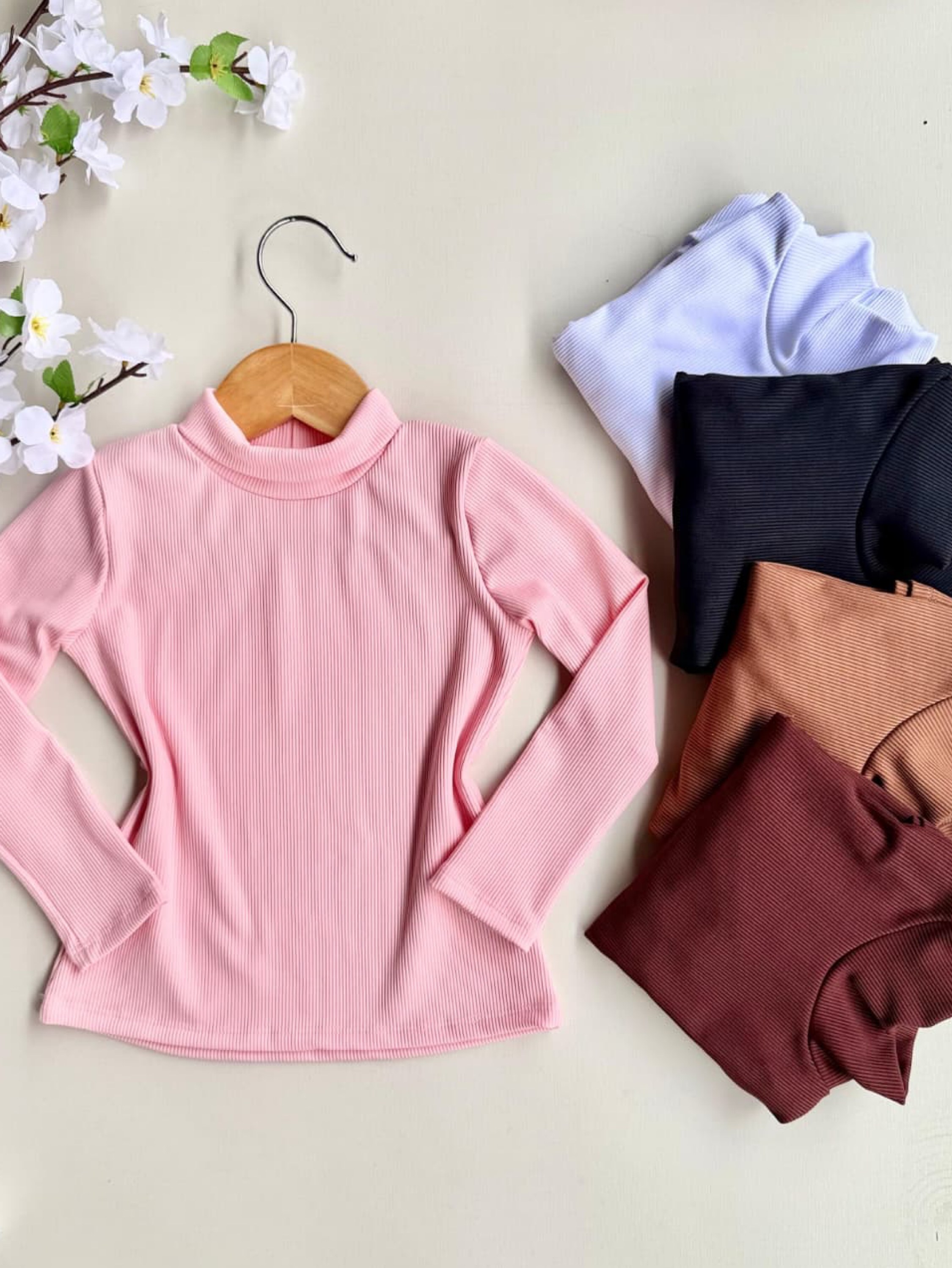 Blusa Gola Alta Infantil