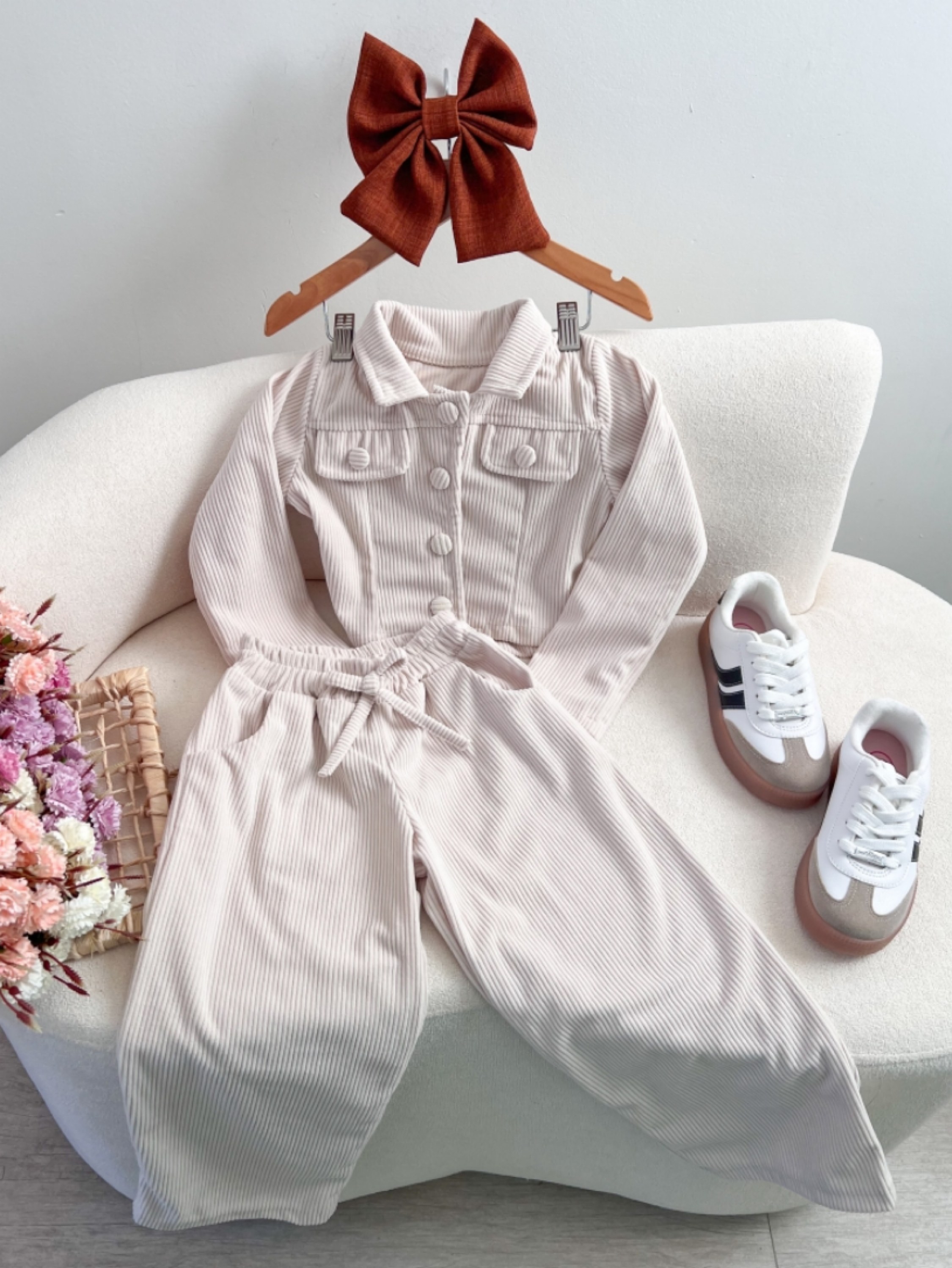 Conjunto Inverno Cotelê Infantil