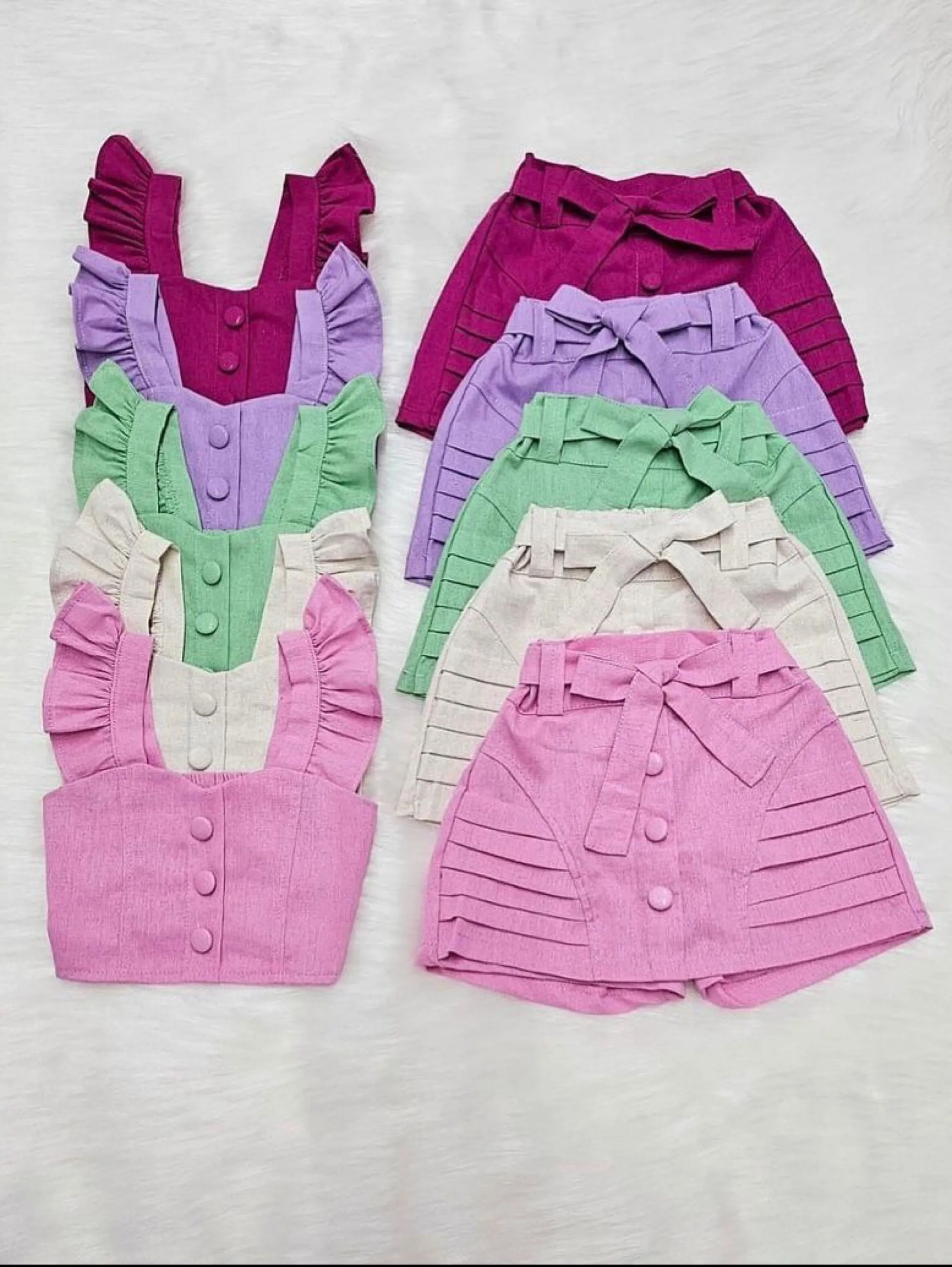 Conjunto borboleta Infantil