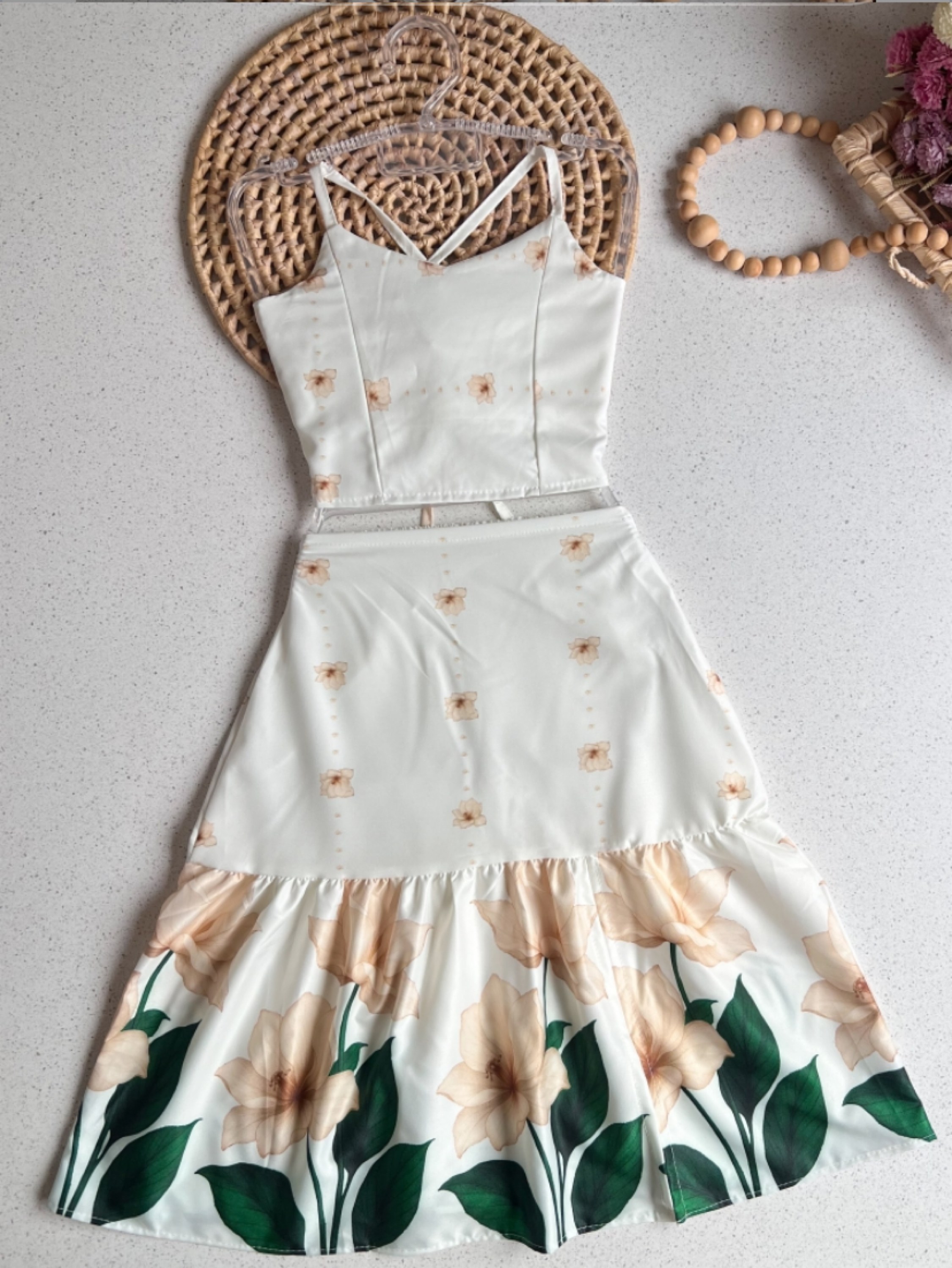 Conjunto Flower Infantil/Juvenil