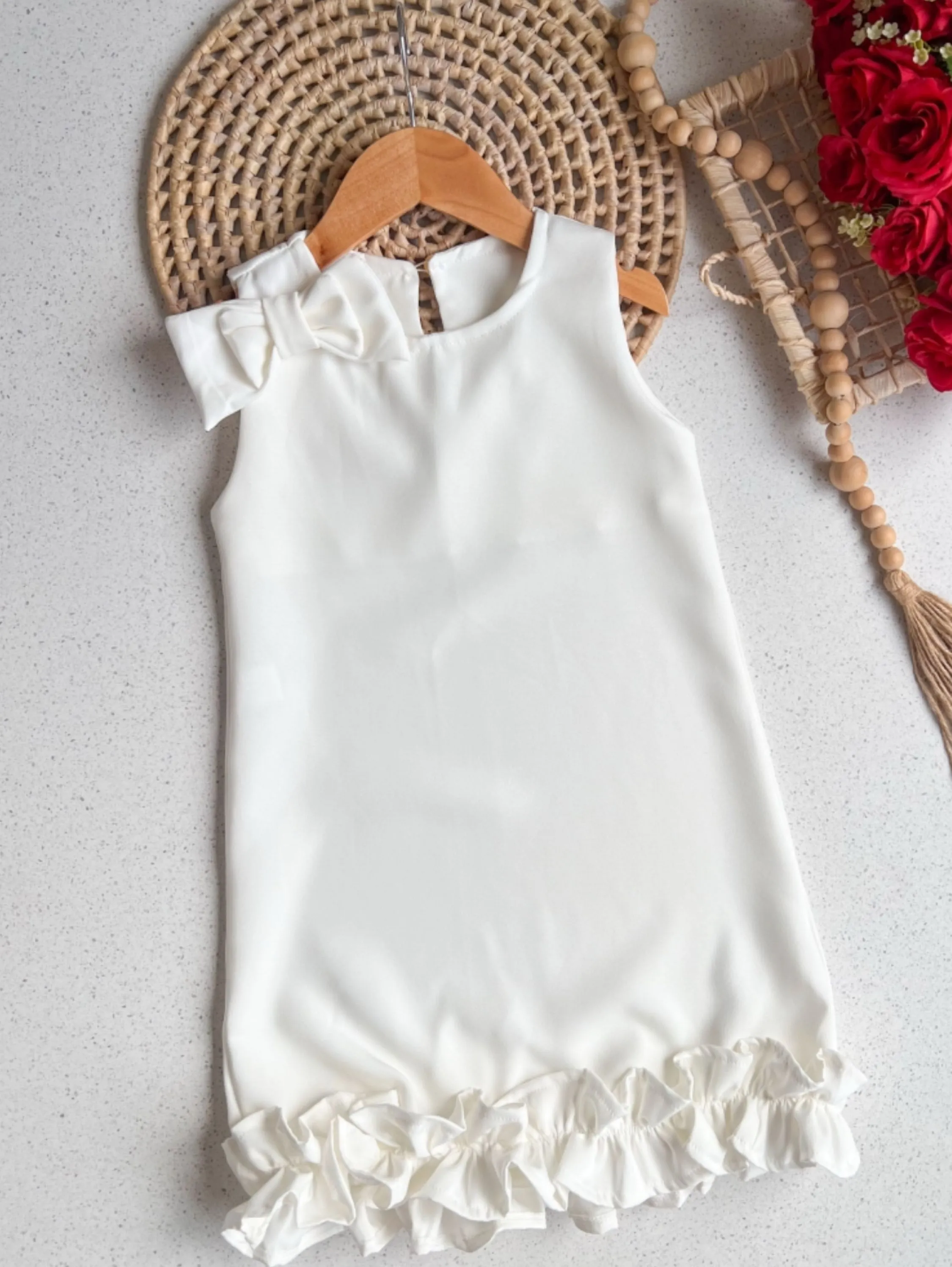 Vestido Fru-Fru Infantil/ Juvenil