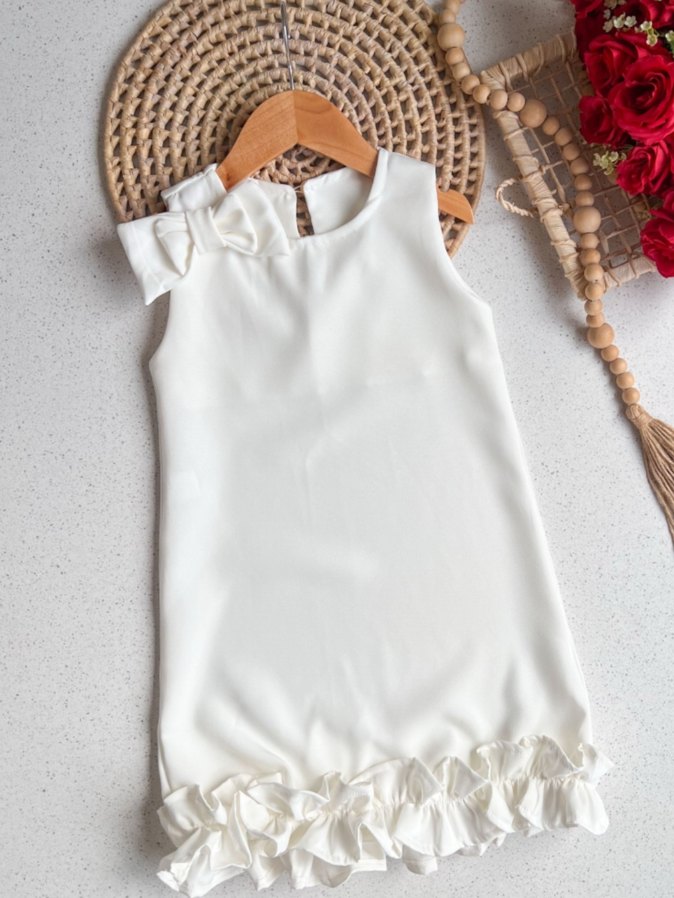 Vestido Fru-Fru Infantil/ Juvenil