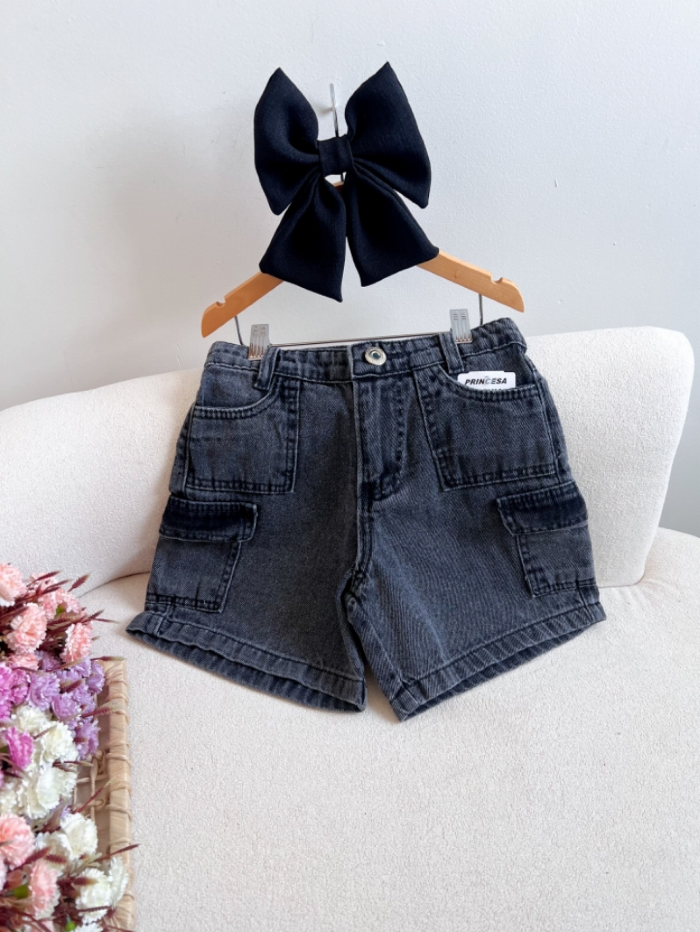 Bermuda Jeans Infantil