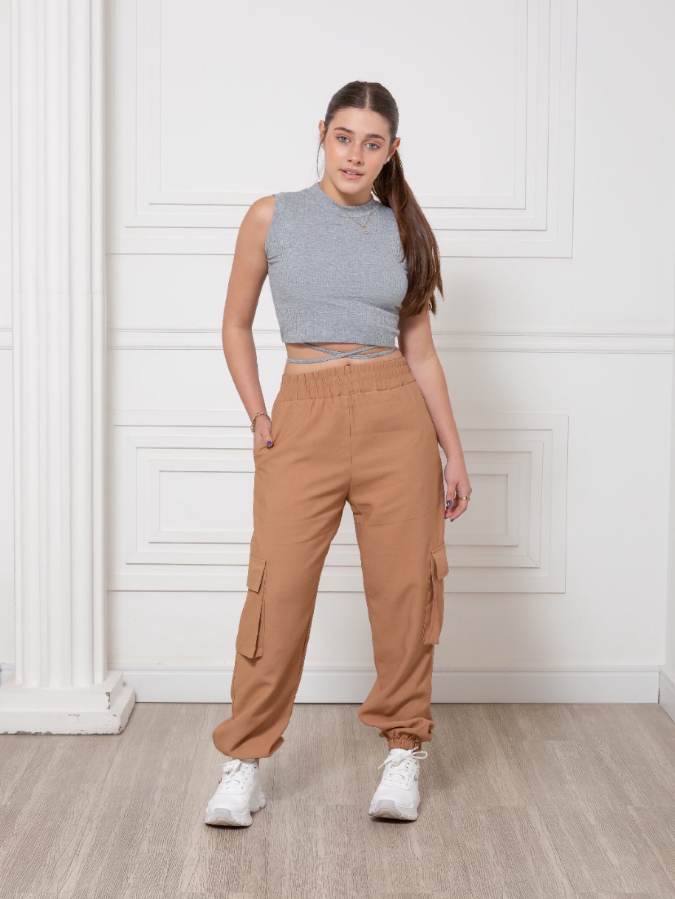 Calça Jogger Cargo Juvenil