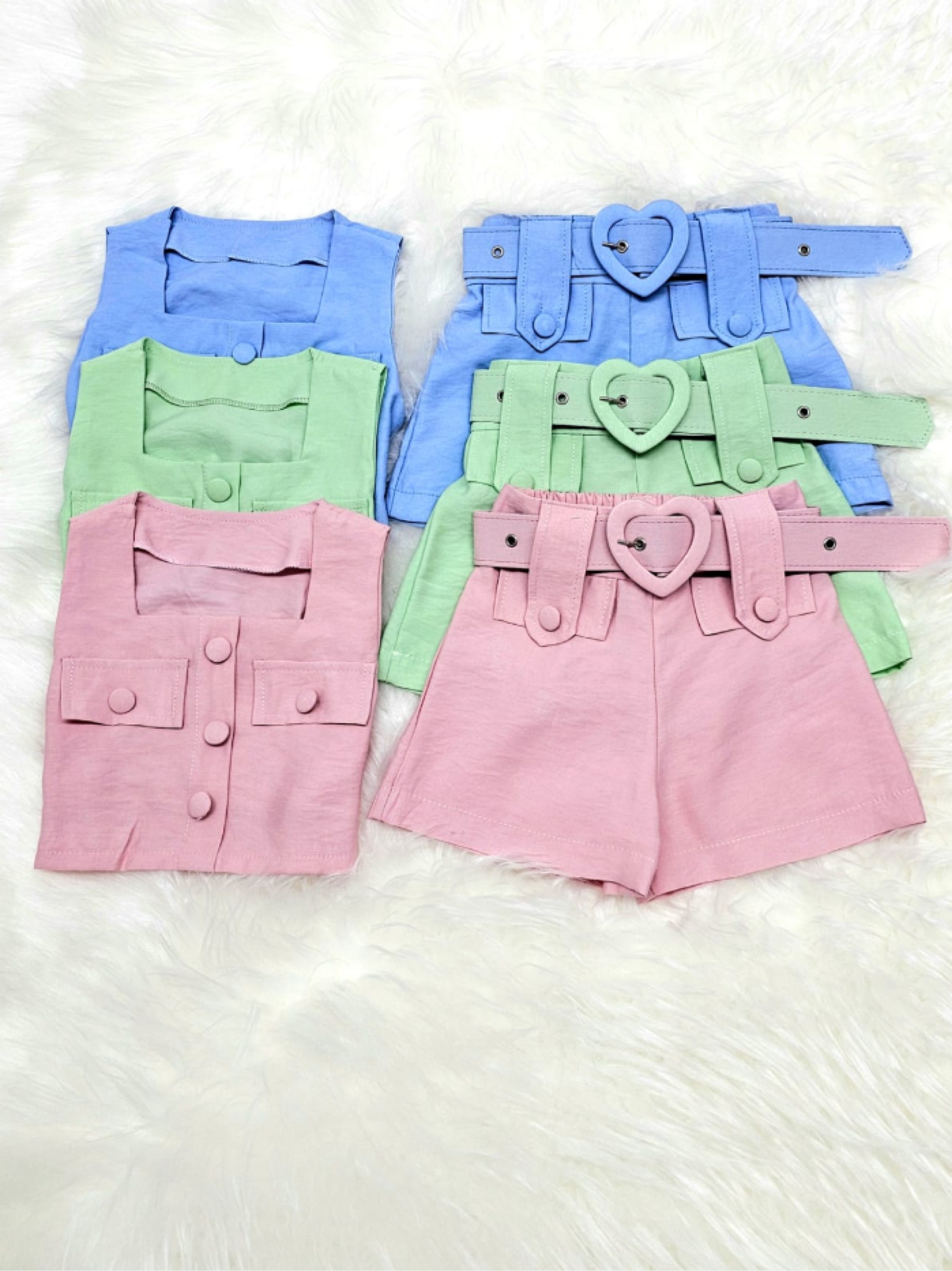 Conjunto Candy Love Infantil