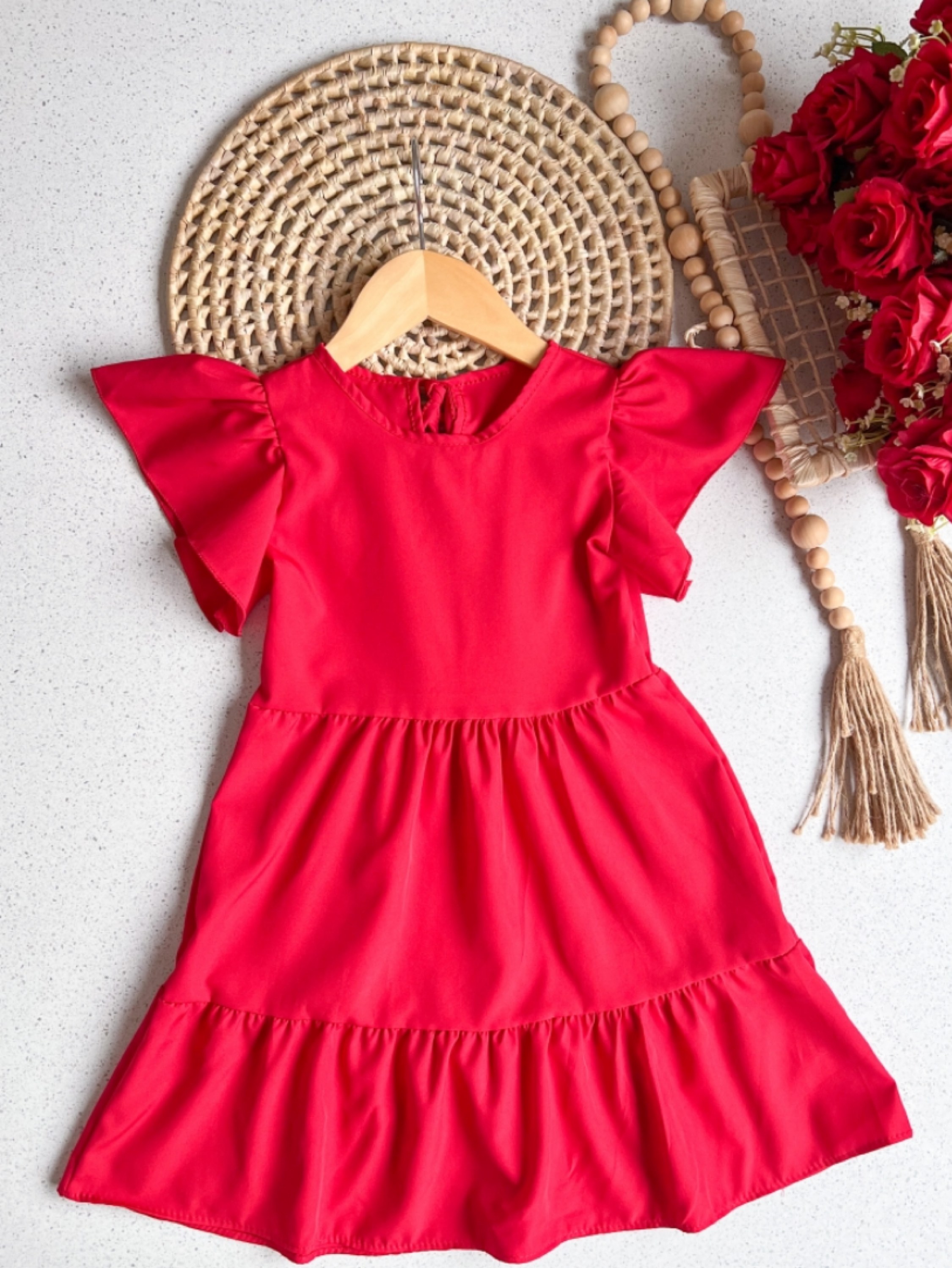 Vestido Manguinha Infantil