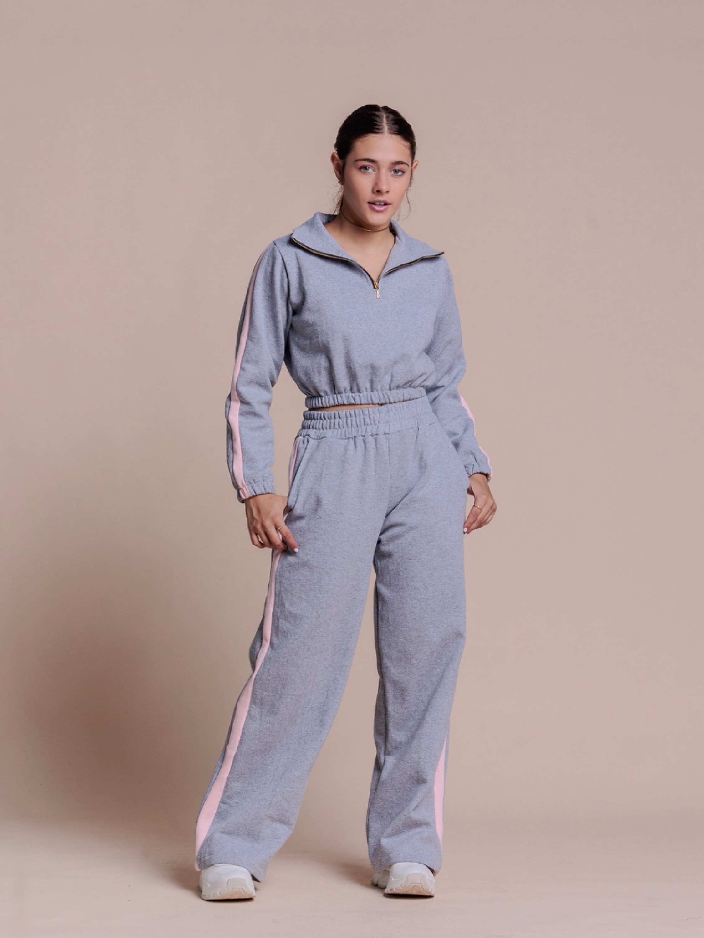 Conjunto Moletom Bicolor Juvenil