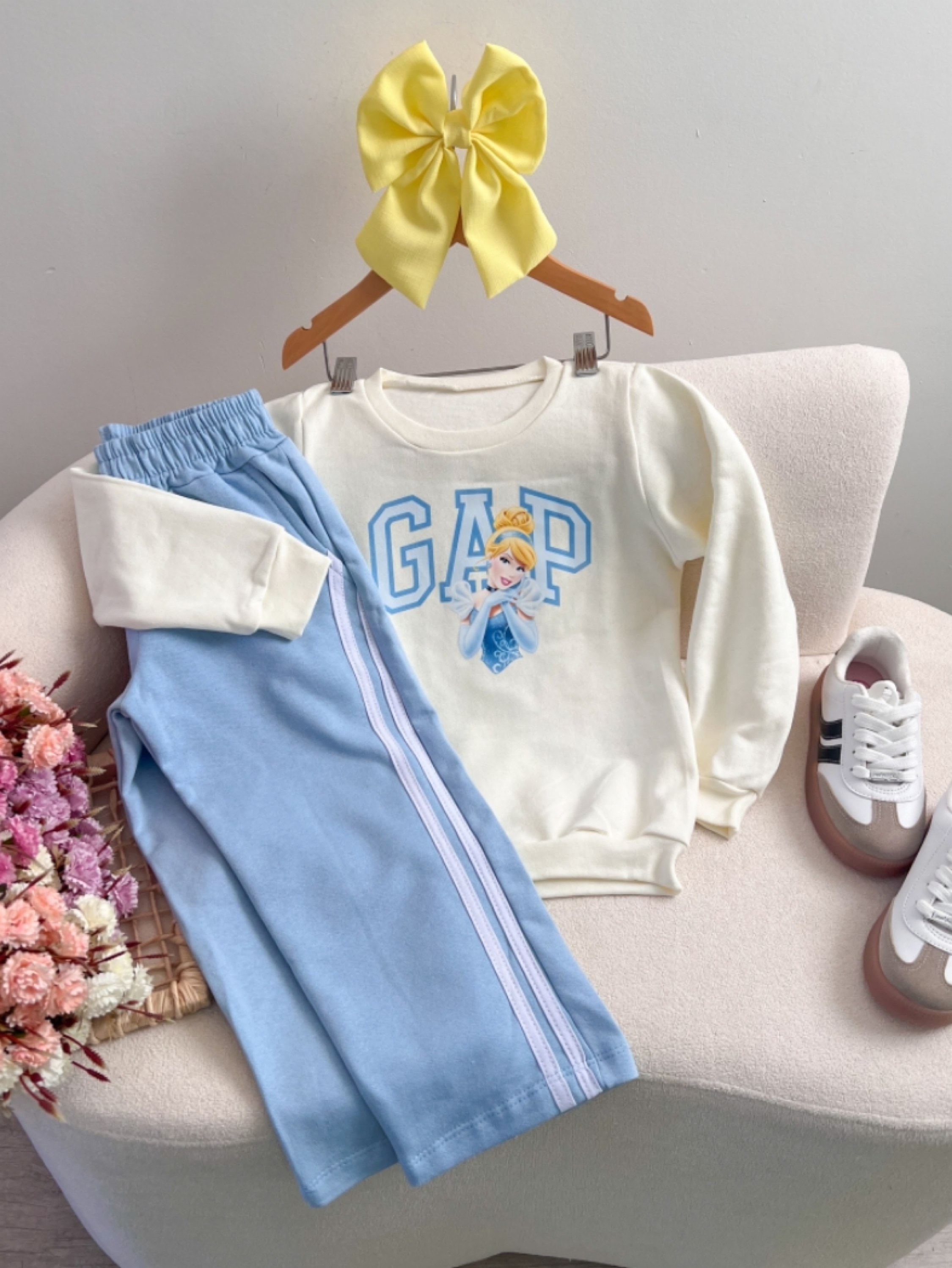 Conjunto Cinderela Infantil/Juvenil