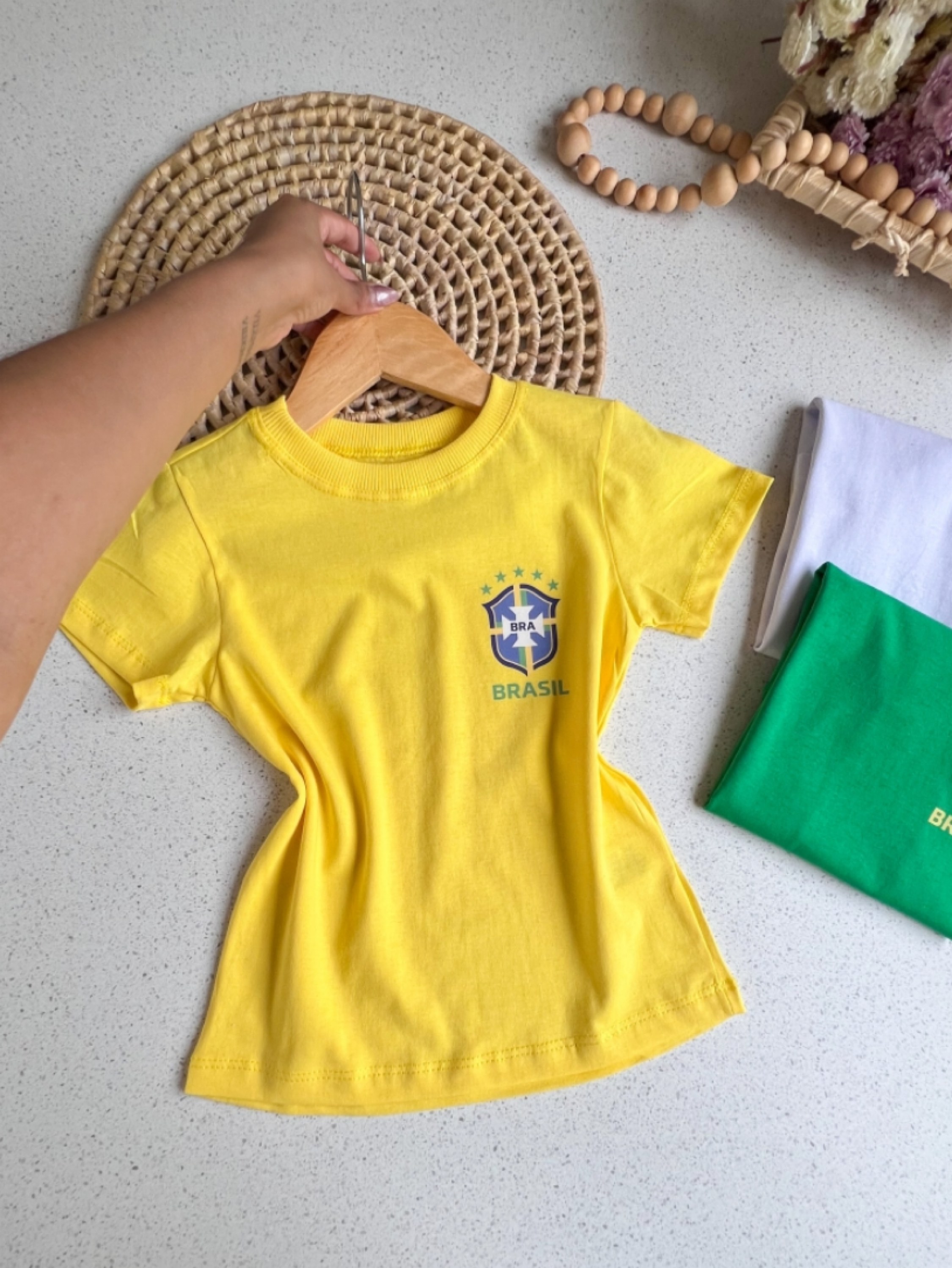 T-shirt Brasil Infantil