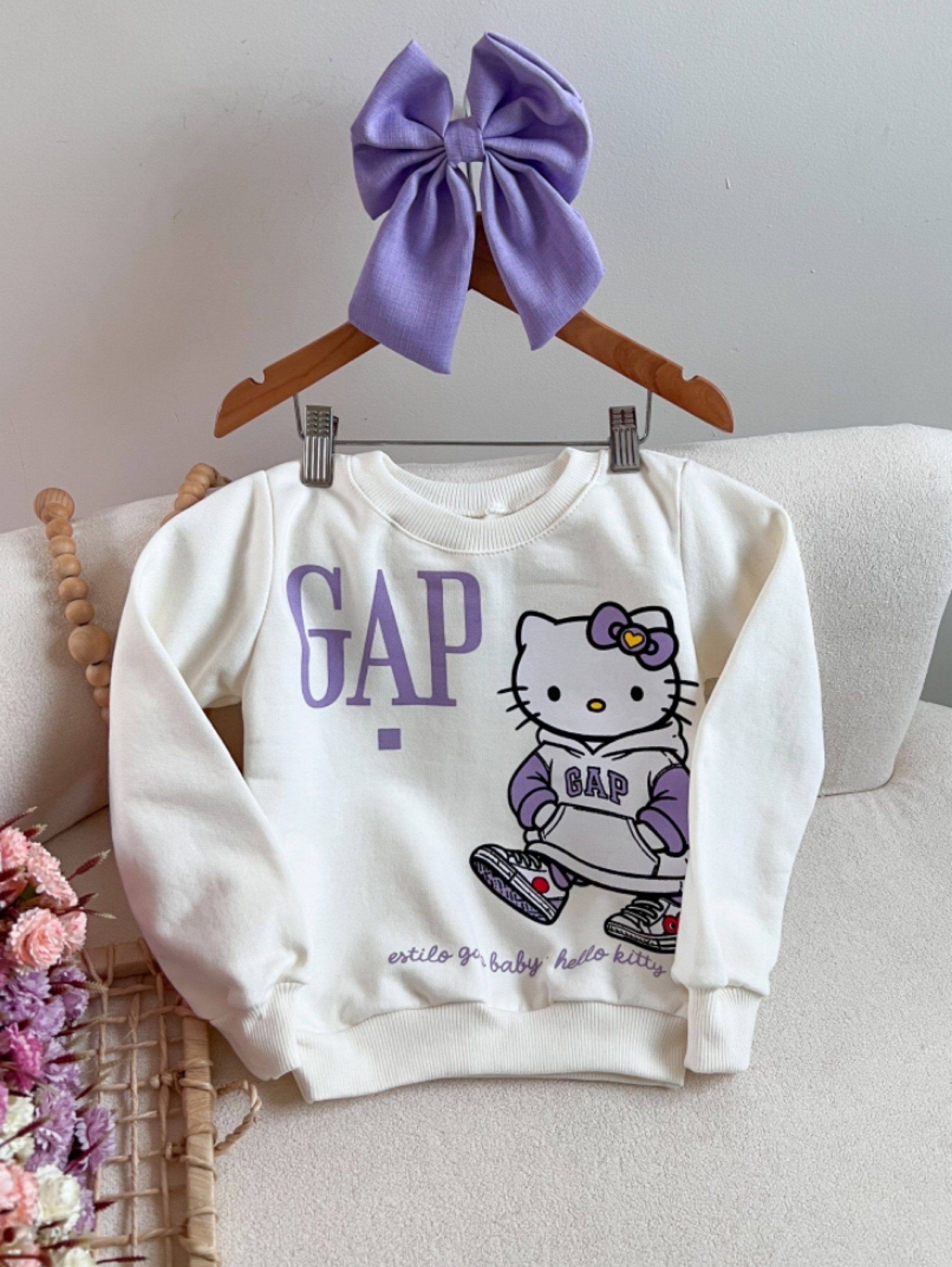 Moletom Hello Kitty Infantil