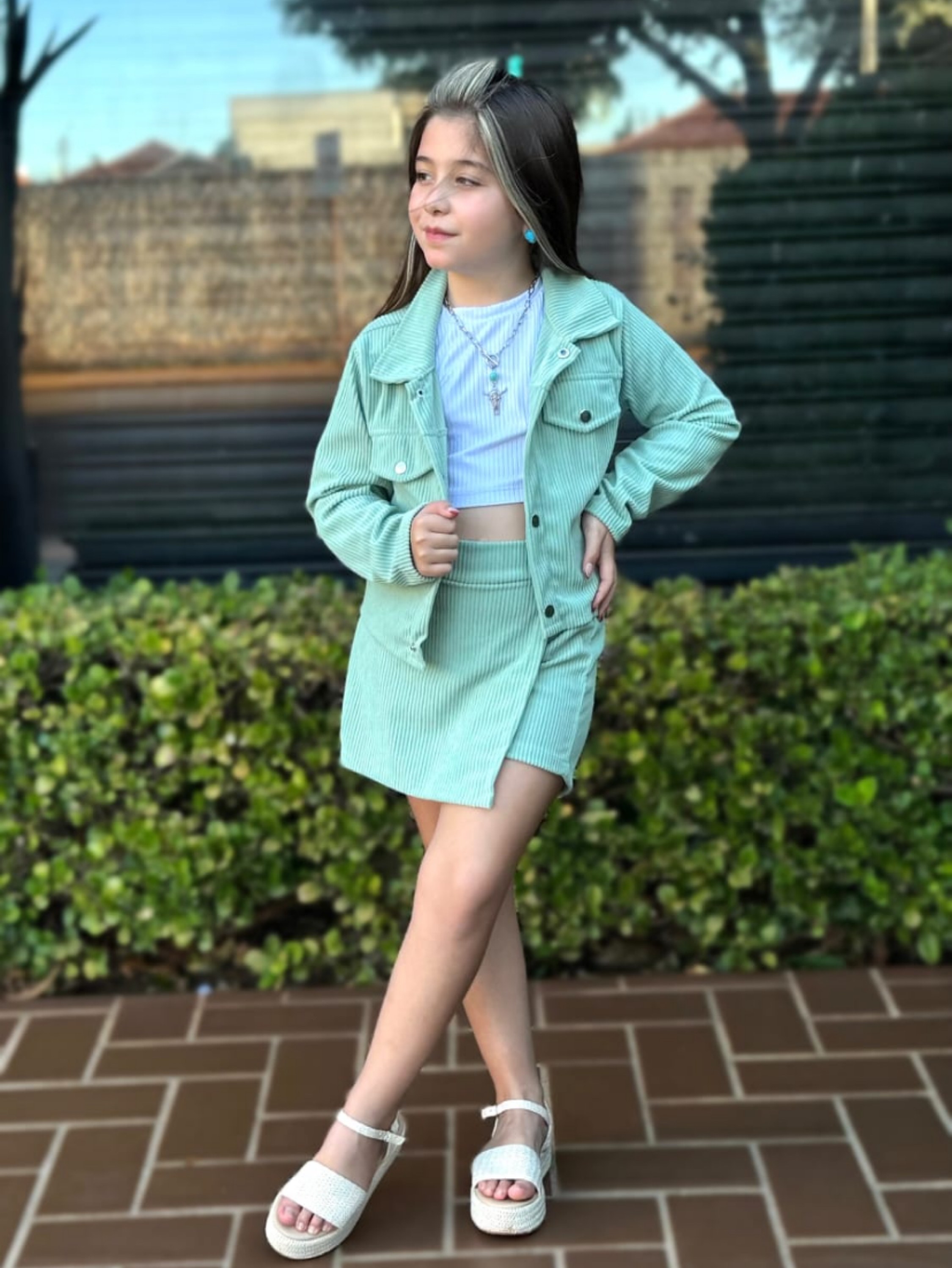 Conjunto Cotelê Infantil