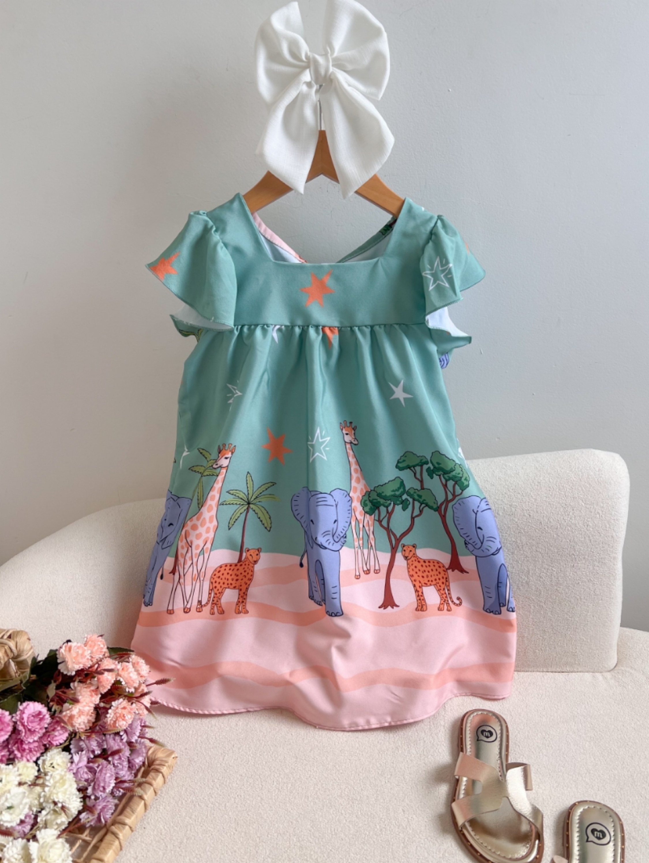 Vestido Estampado Infantil