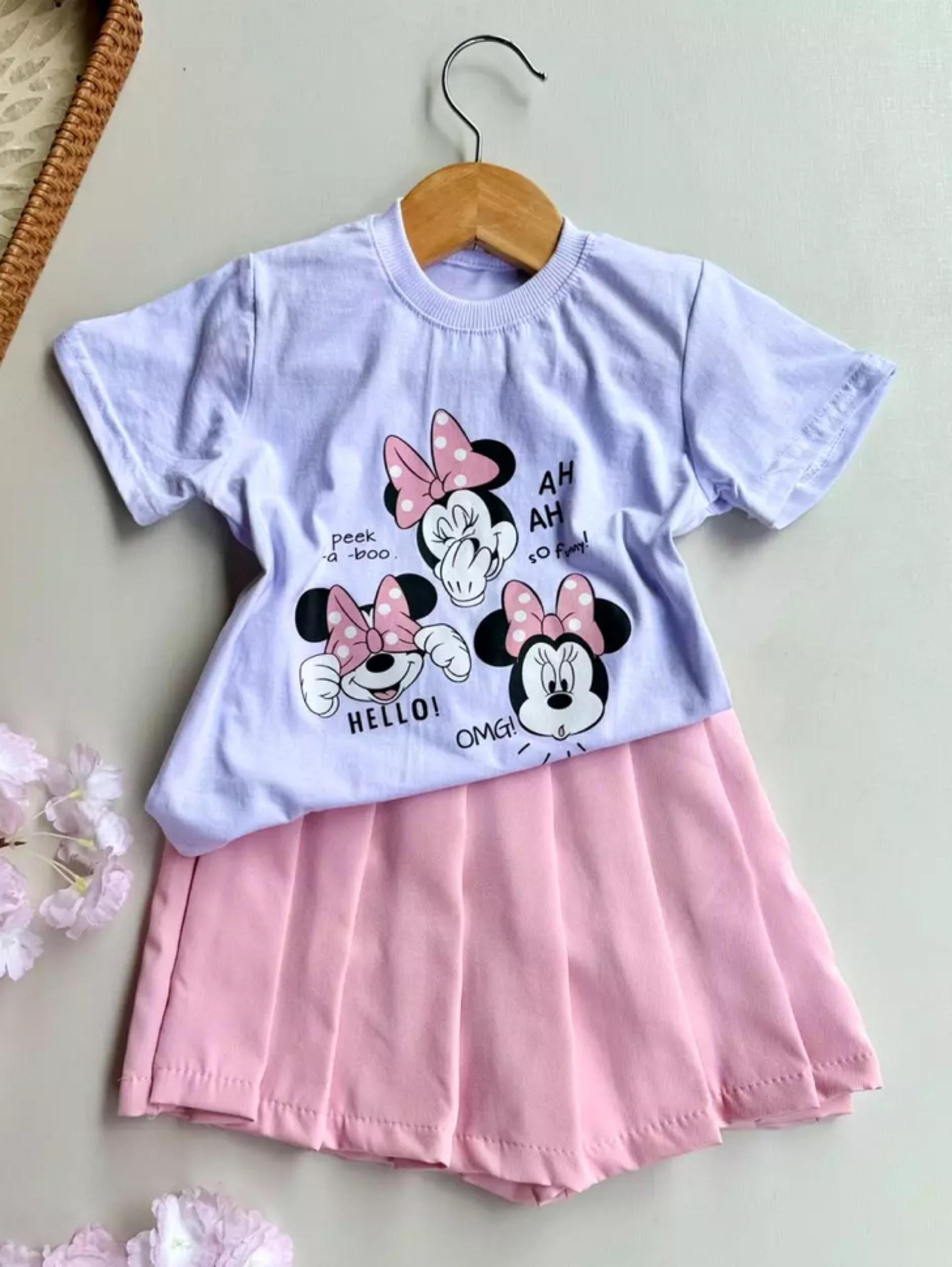Conjunto Minnie Diva Infantil