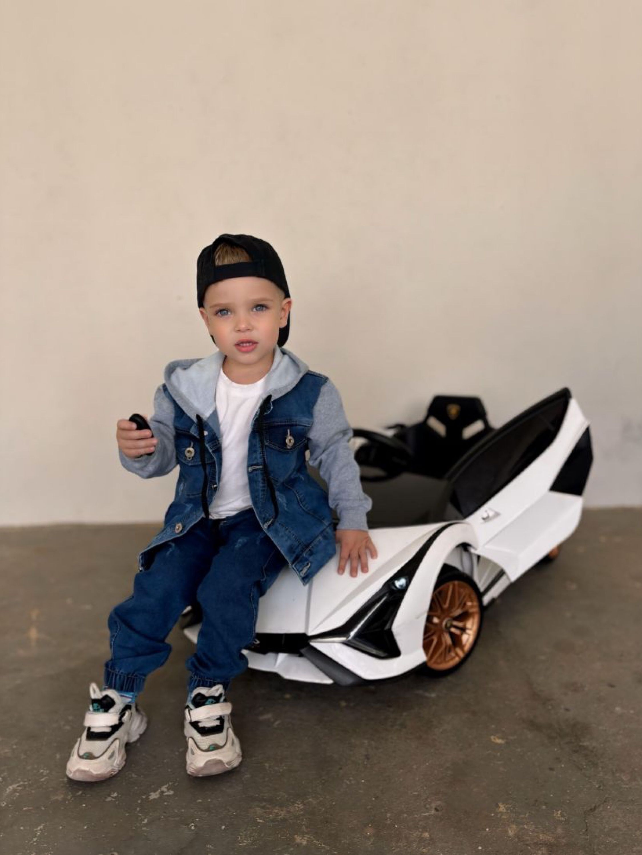 Conjunto jeans moletom Infantil/ Juvenil