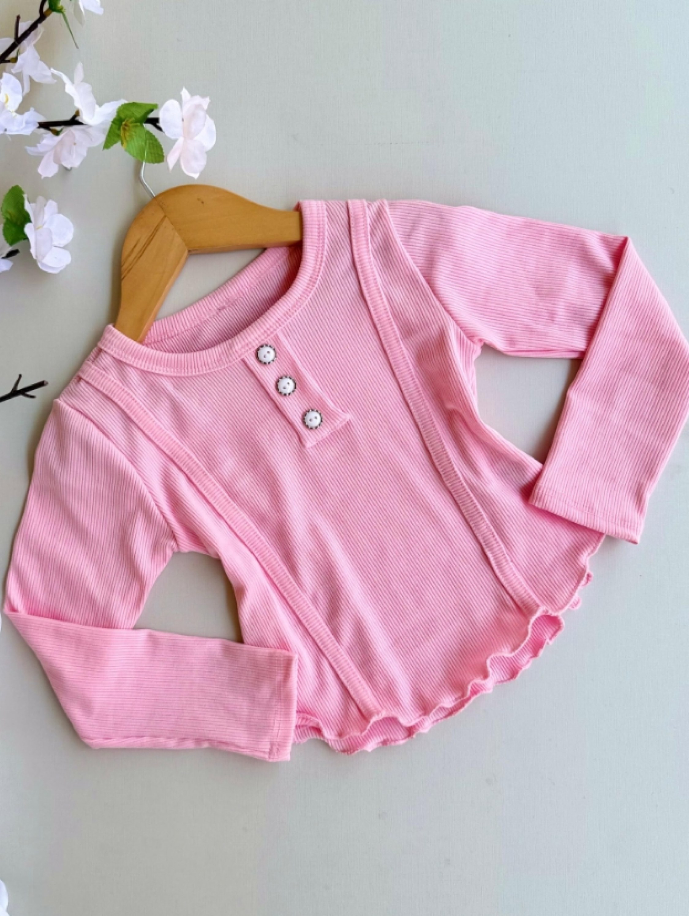 Blusa Manga Longa Mocinha Infantil