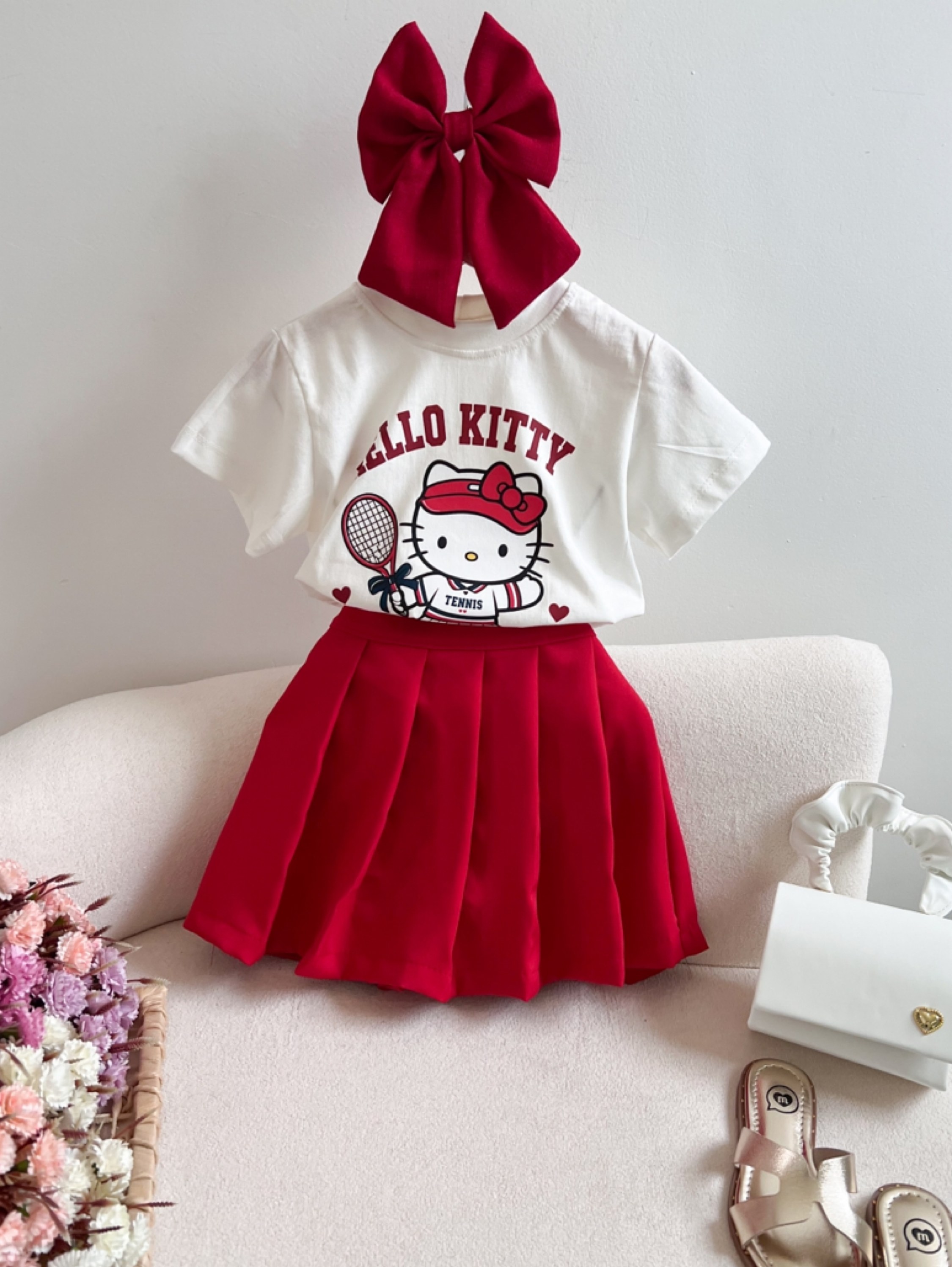 Conjunto Hello Tenista Infantil