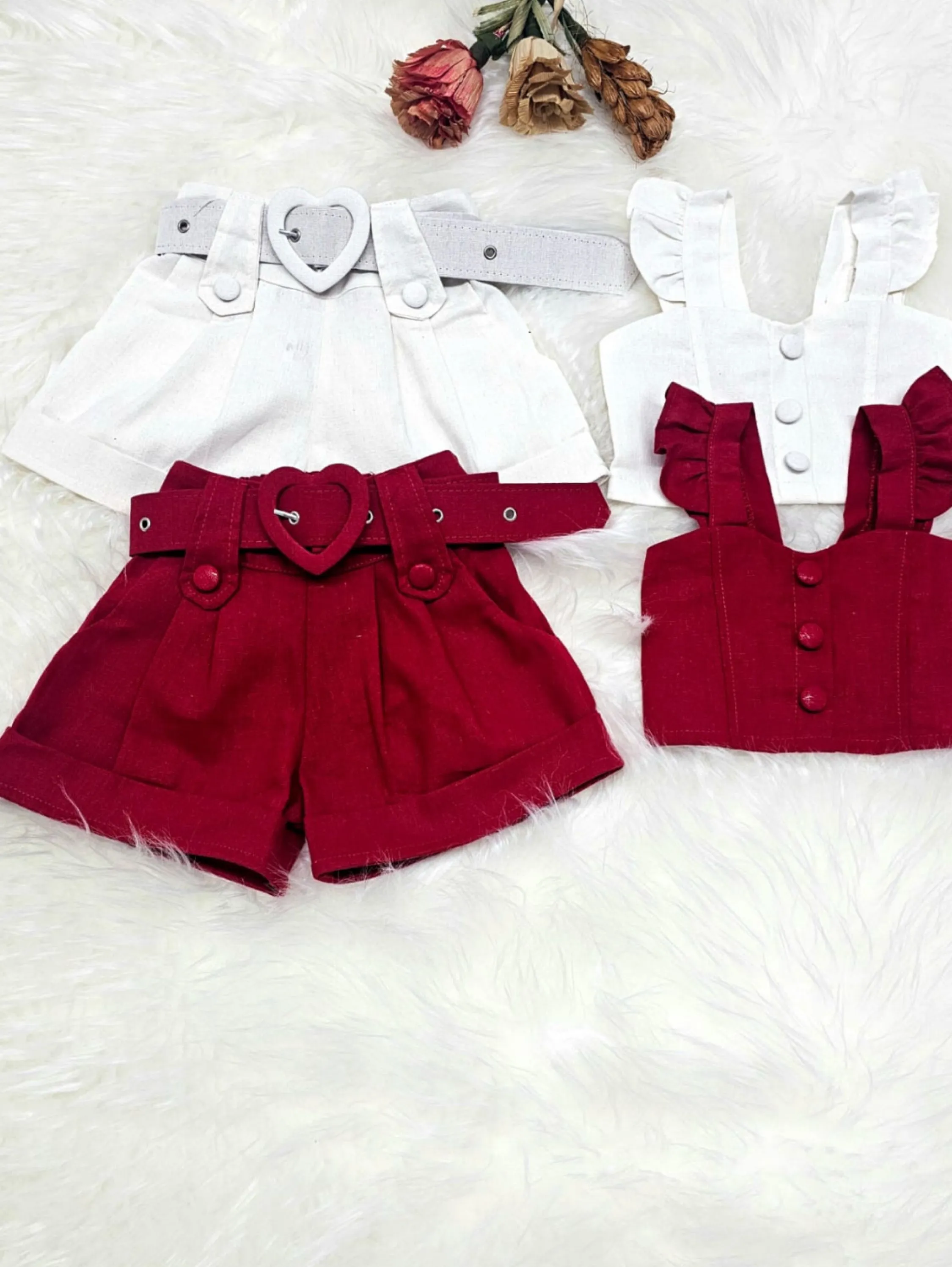 Conjunto Mini Diva Romântica Infantil