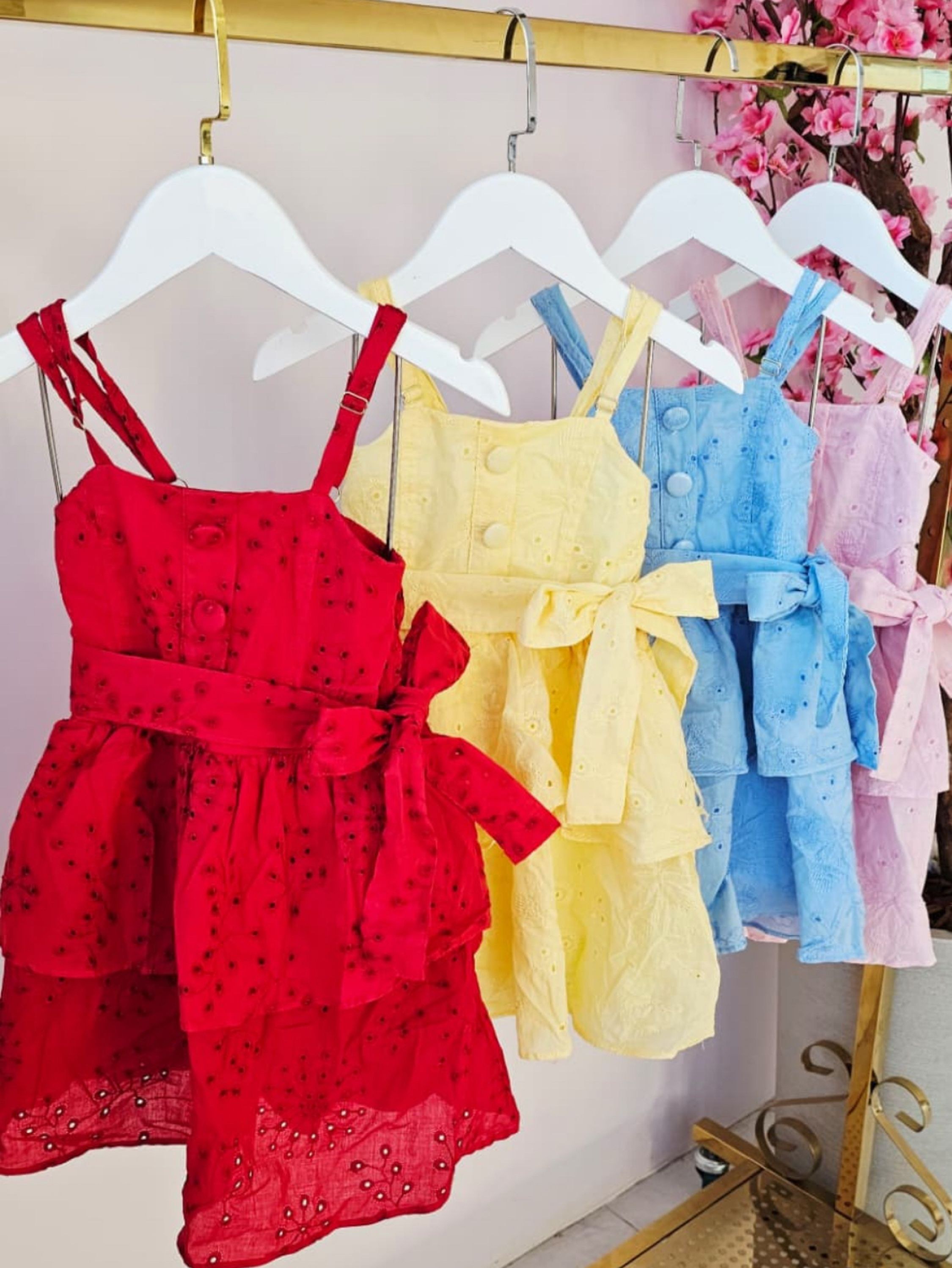 Vestido Joaninha Infantil