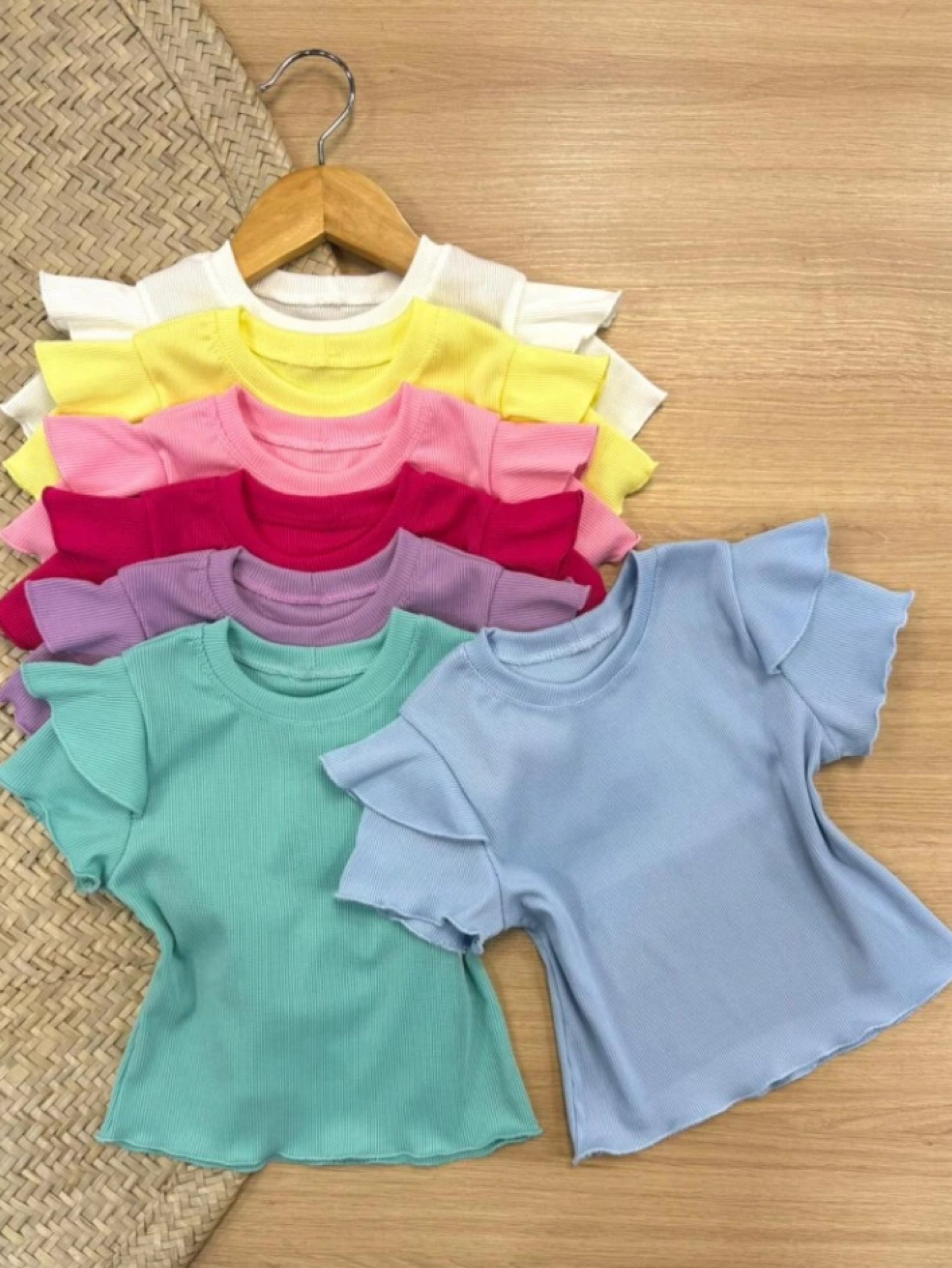 Blusa Basiquinha Infantil