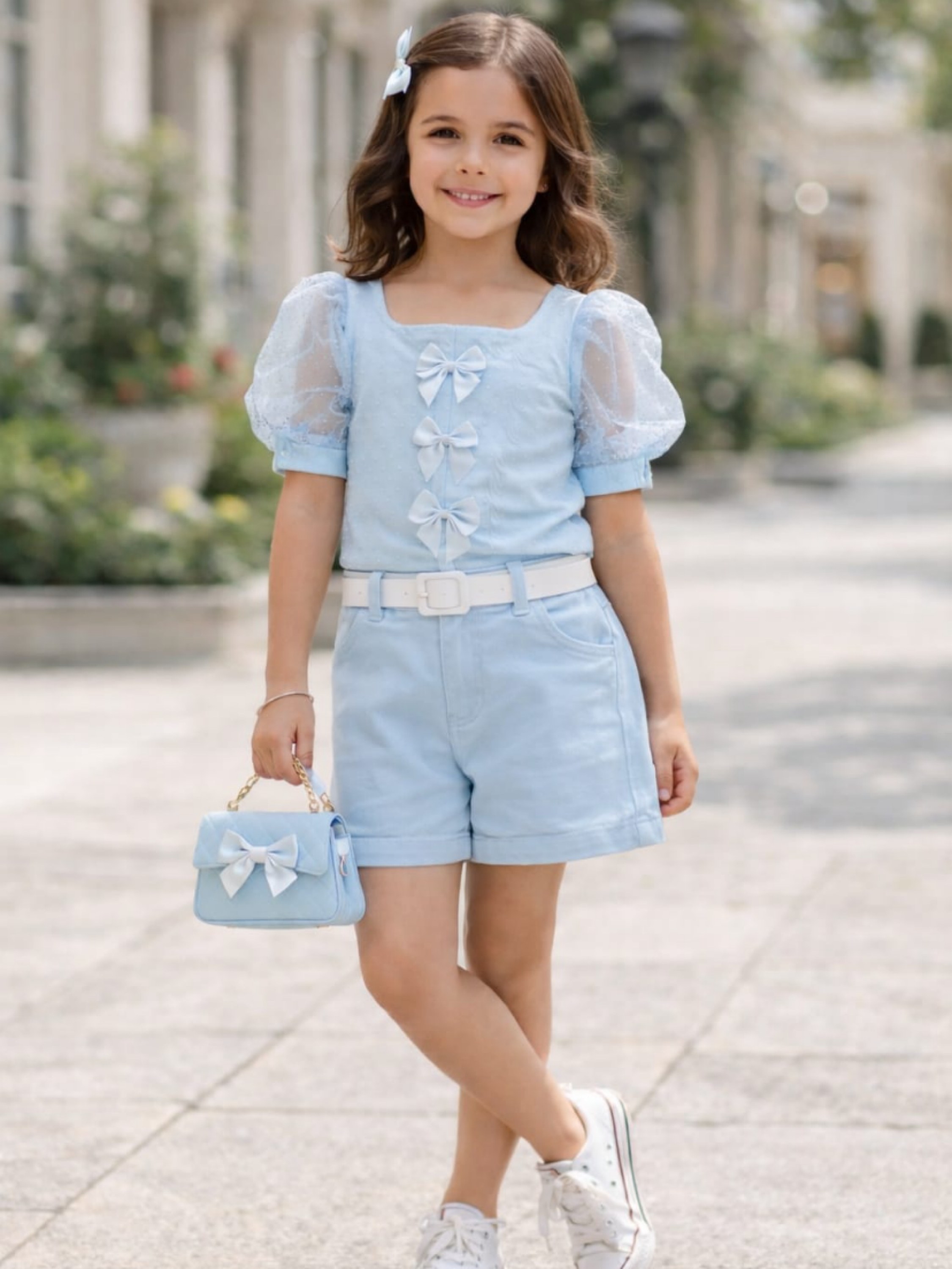 Blusinha Manga Bufante Infantil