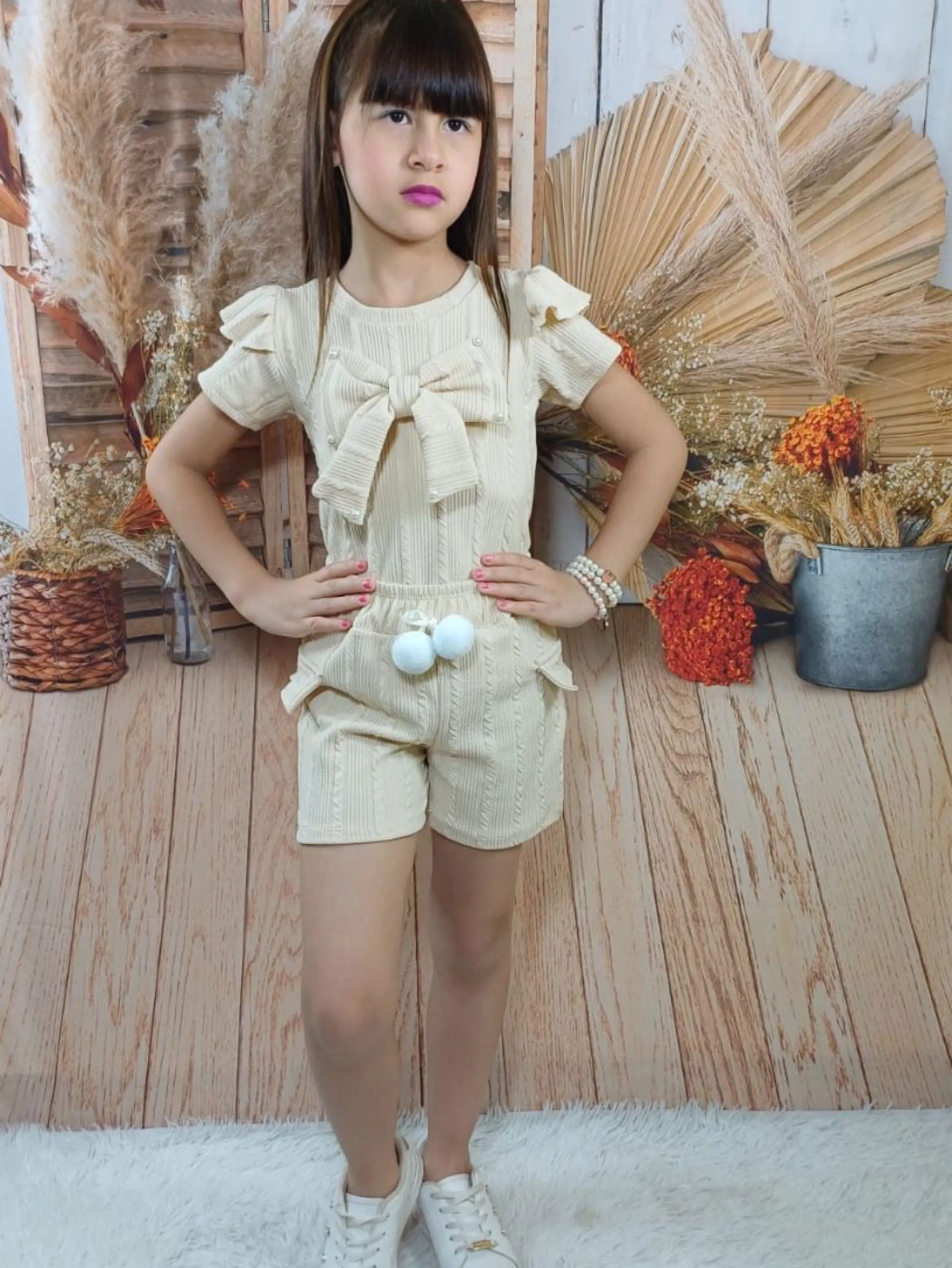 Conjunto Pompom Infantil