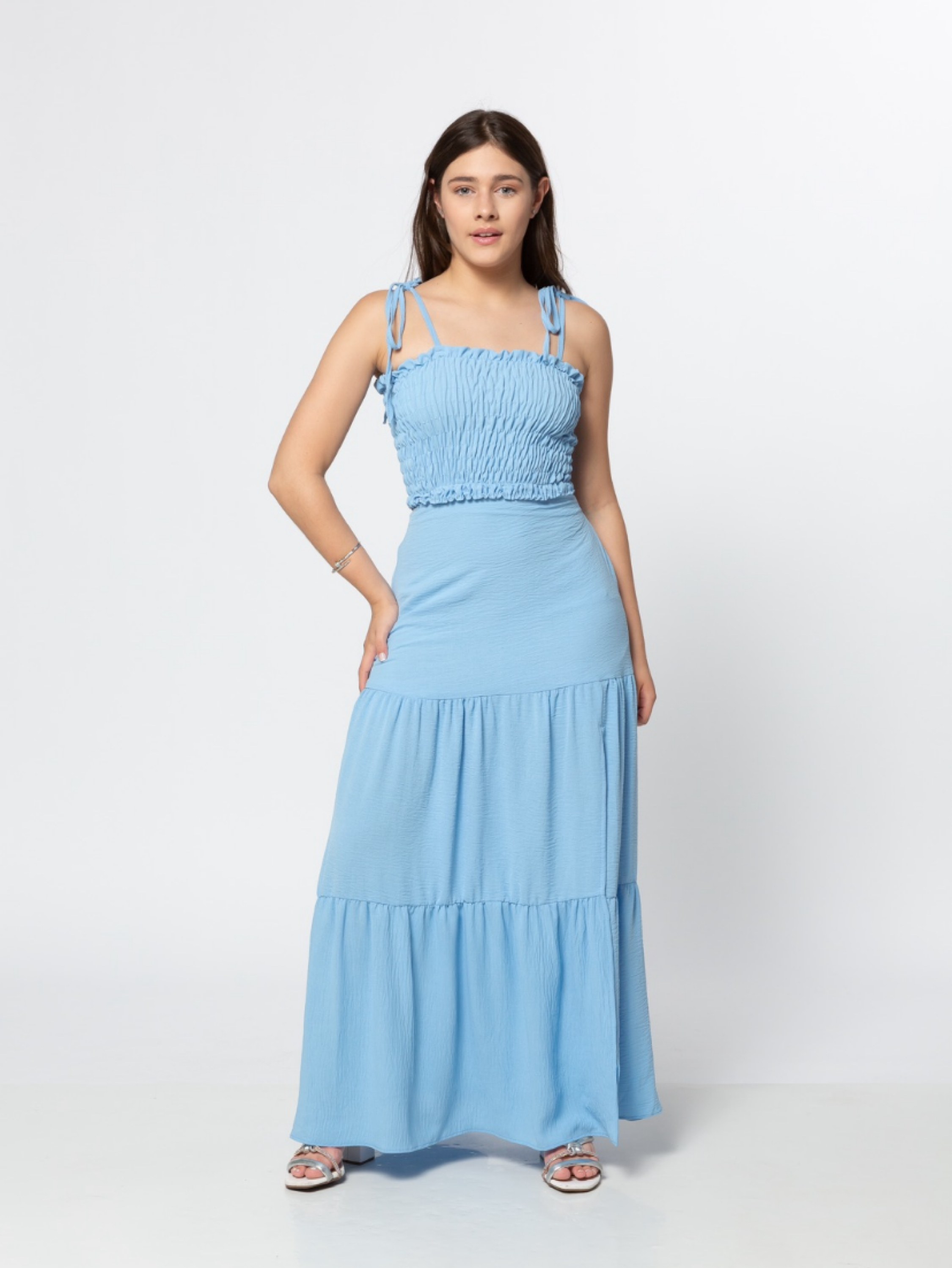 Vestido Elatex Amarração Juvenil