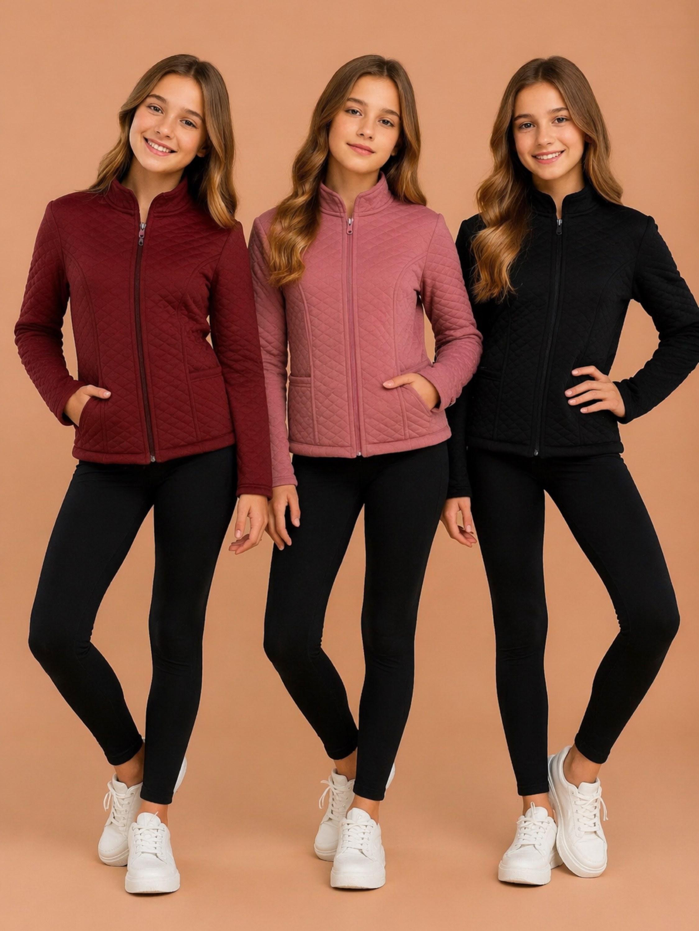 Jaqueta Bomber Infantil/Juvenil