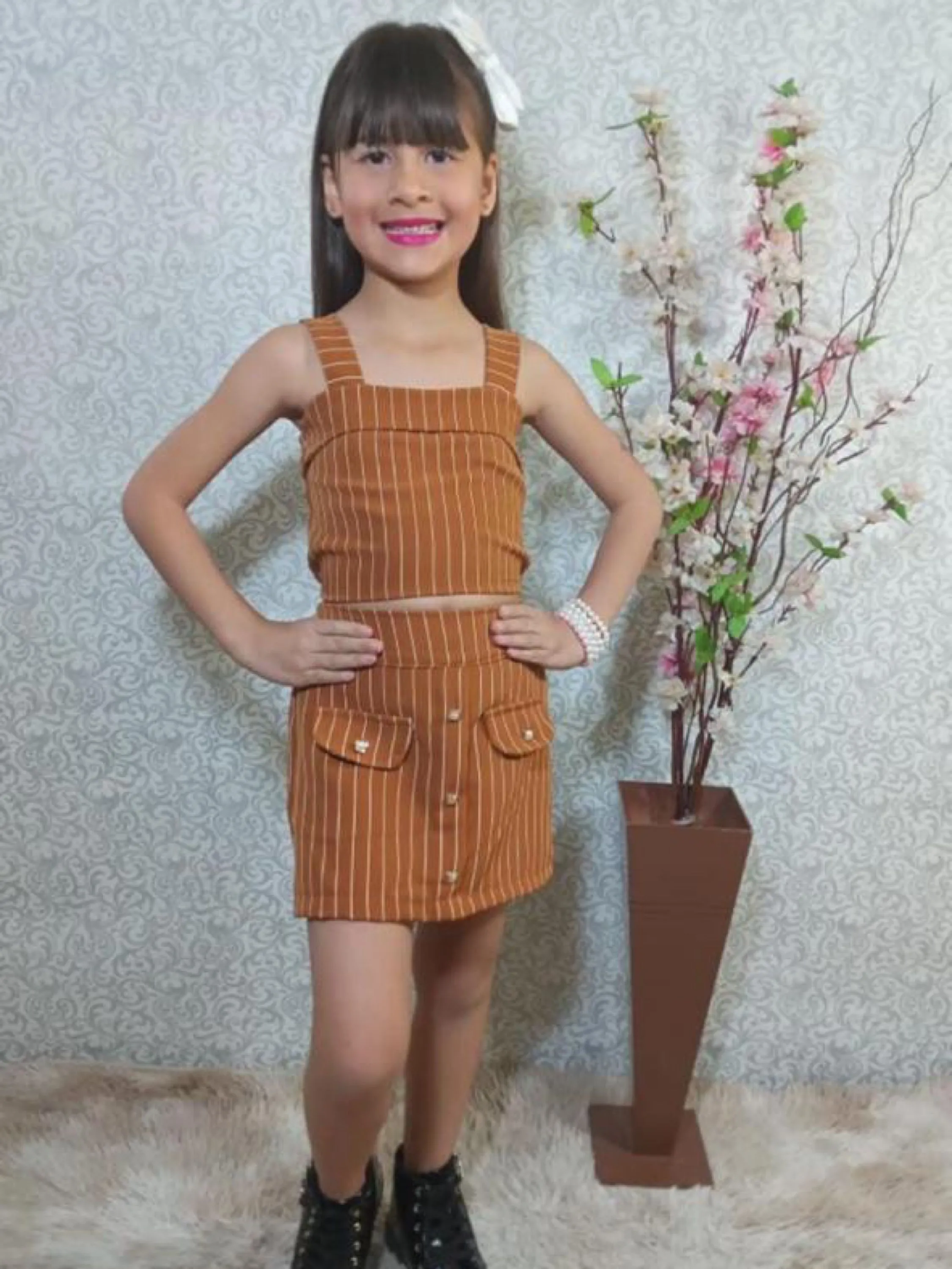 Conjunto Elegance Listra Infantil