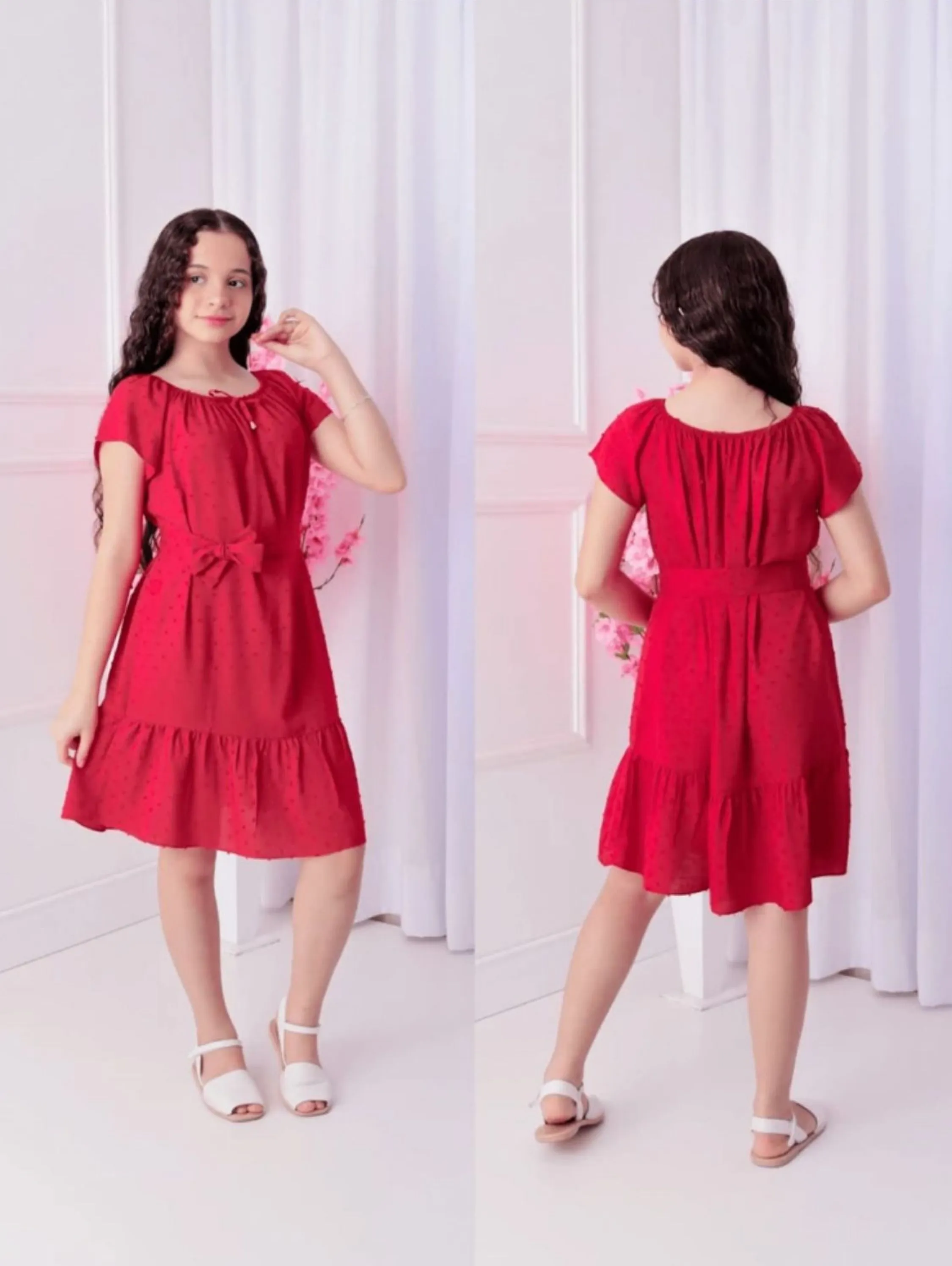 Vestido Ciganinha Charmosa Juvenil